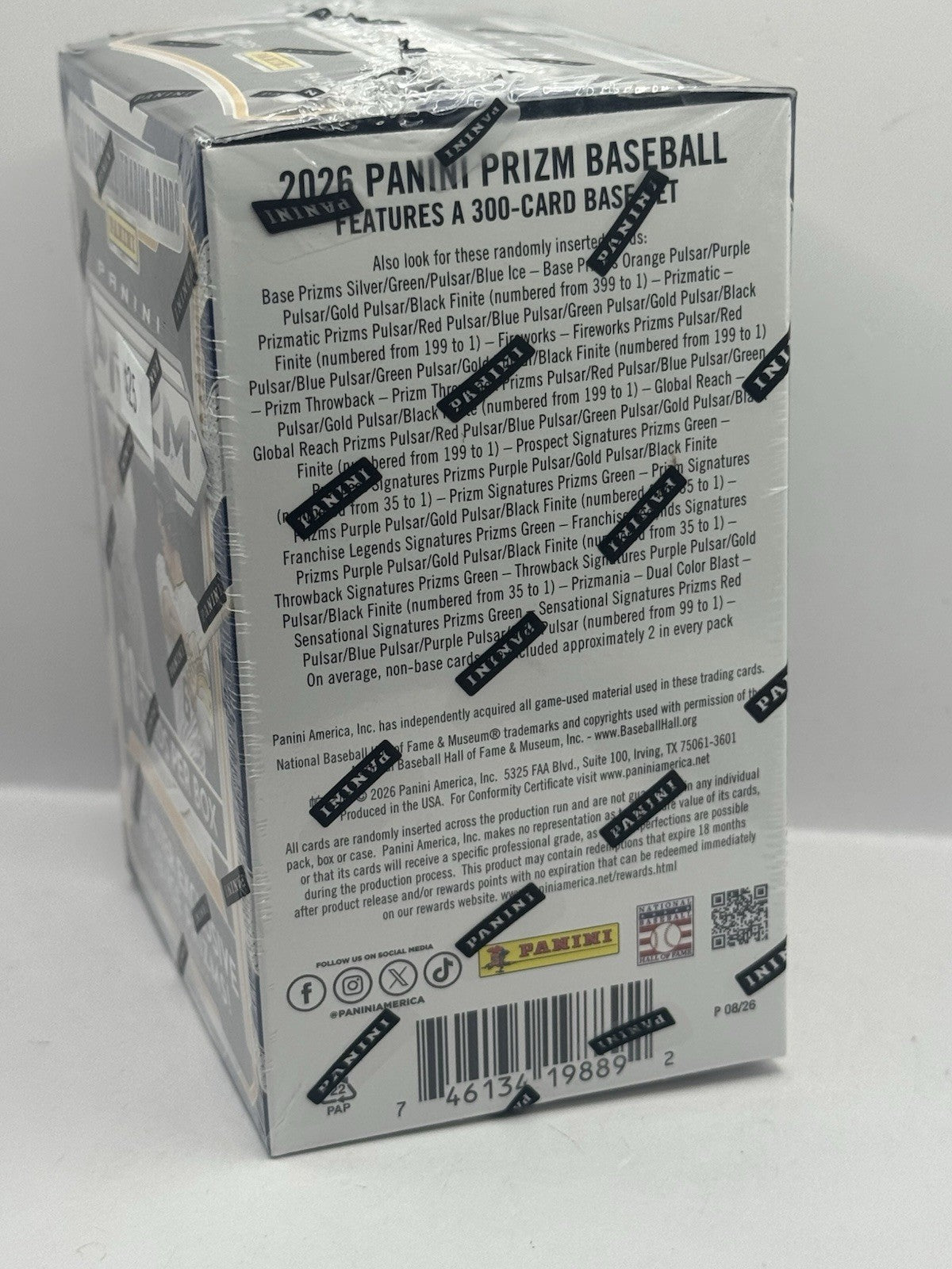 2026 Panini Prizm Baseball Blaster Box - Factory Sealed