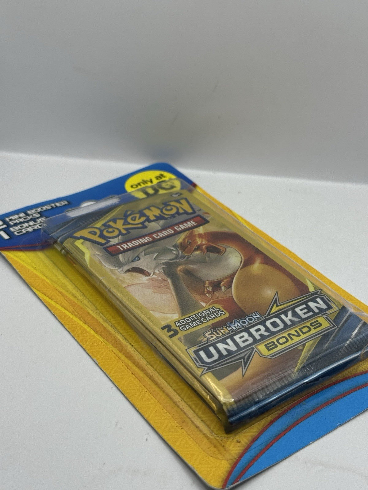2021 Pokemon Unbroken Bonds Charizard 2 Mini Booster Packs 1 Bonus Card Sealed