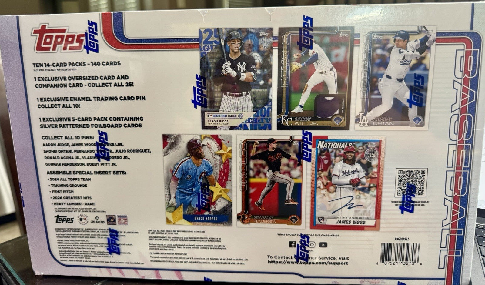 2025 Topps Series 1 Baseball Superbox - Factory Sealed
