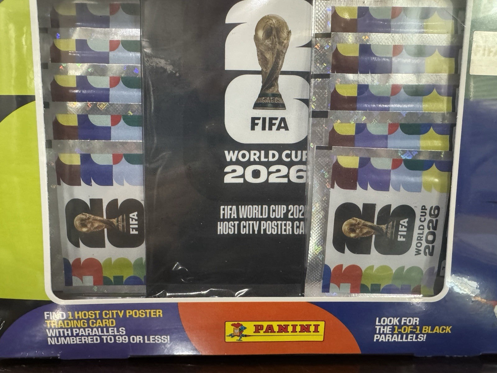 2026 Panini FIFA World Cup Official Sticker Collection Box (1 Album, 10 Packets)