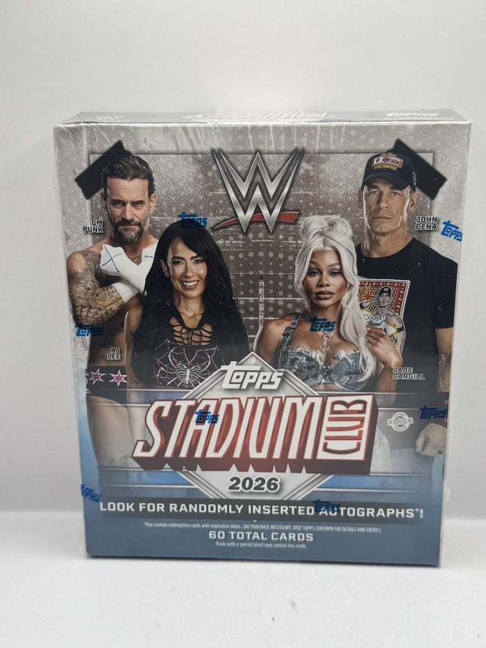 2026 Topps Stadium Club Wrestling Mega Box - Factory Sealed