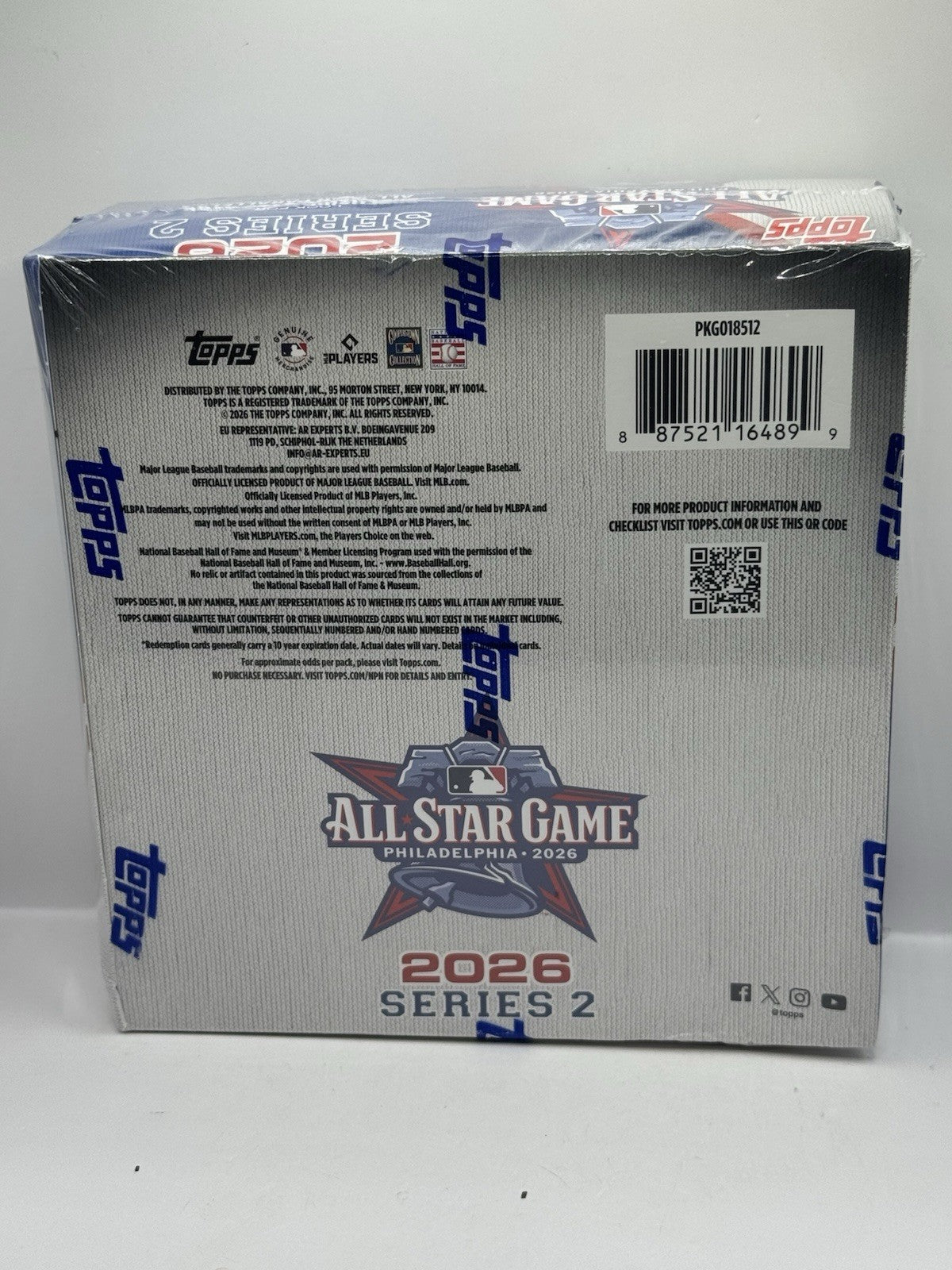 2026 Topps All-Star Game Series 2 Baseball Mega Box - Factory Sealed