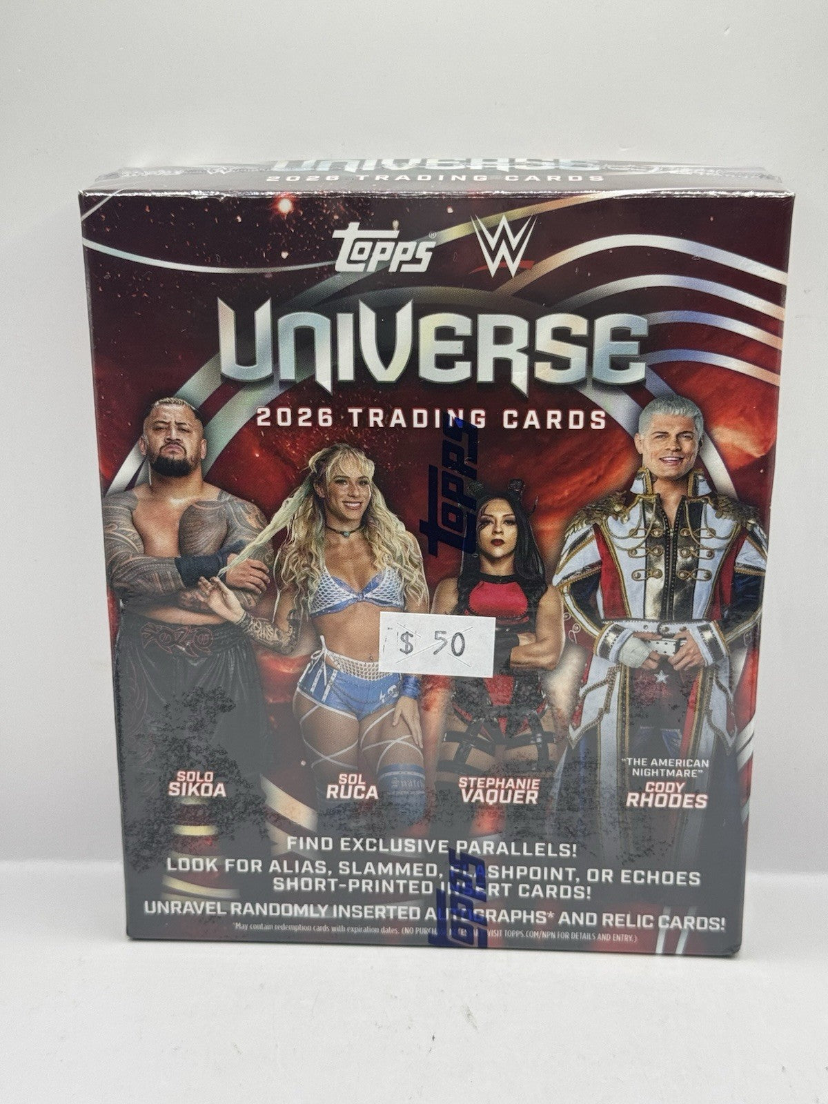 2026 Topps Universe Wrestling Mega Box - Factory Sealed