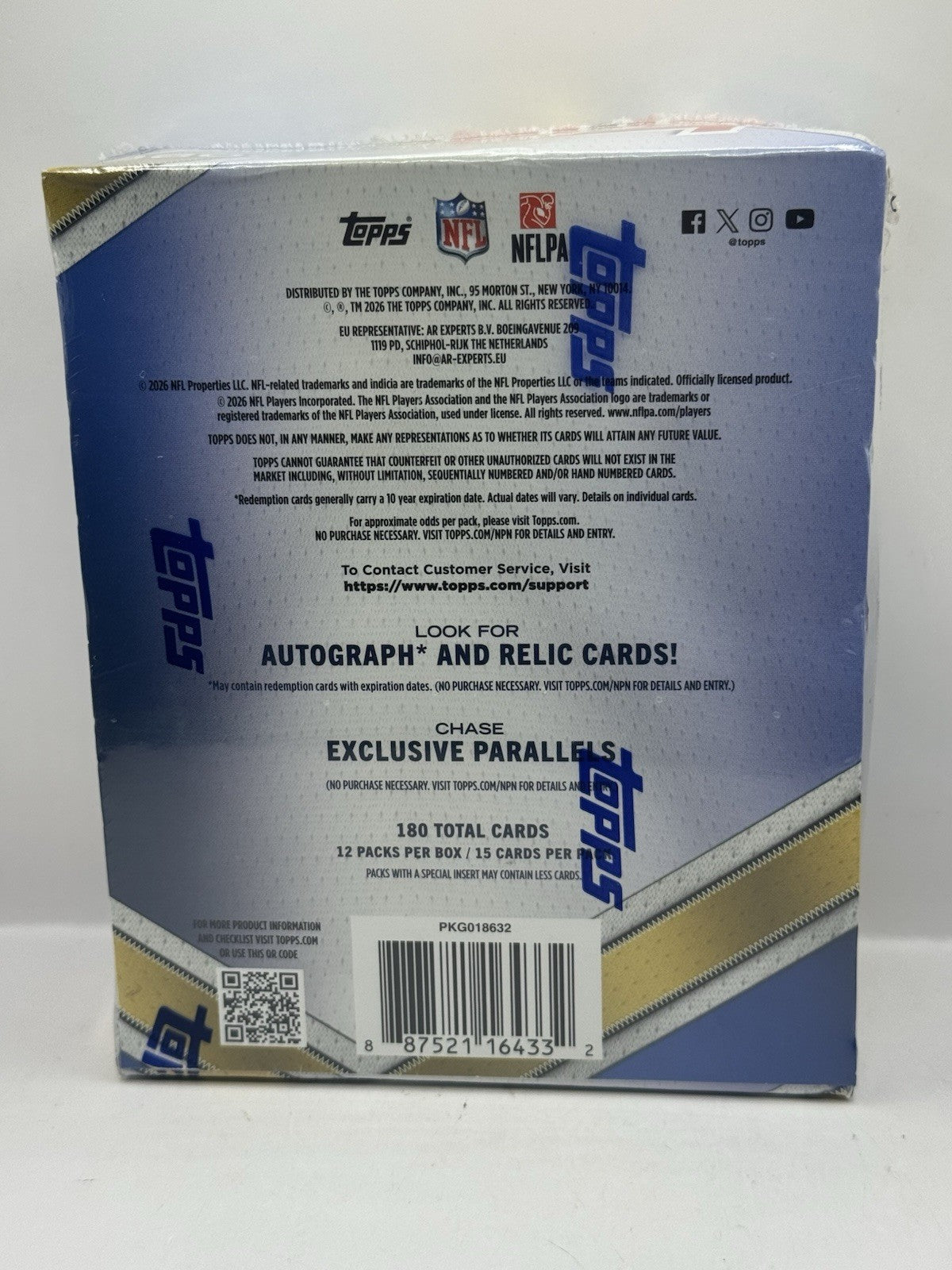 2026 Topps Flagship Football Walmart Exclusive Mega Box - Factory Sealed