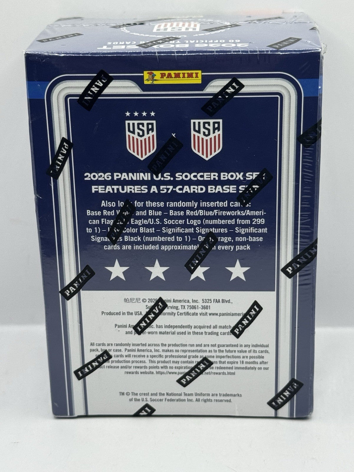 2026 Panini Instant U.S. Soccer Box Set USA x USA Blaster Box - Factory Sealed