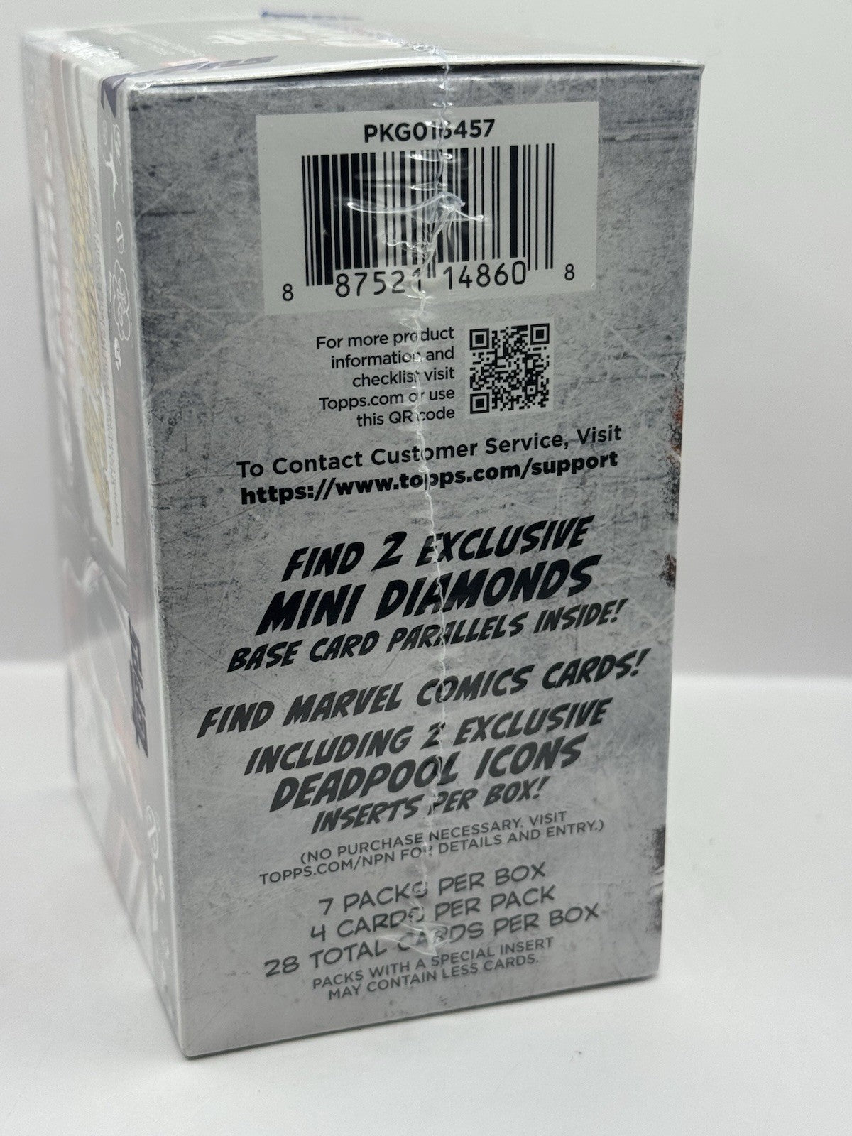 2025 Topps Chrome Marvel Deadpool Blaster Box - Factory Sealed