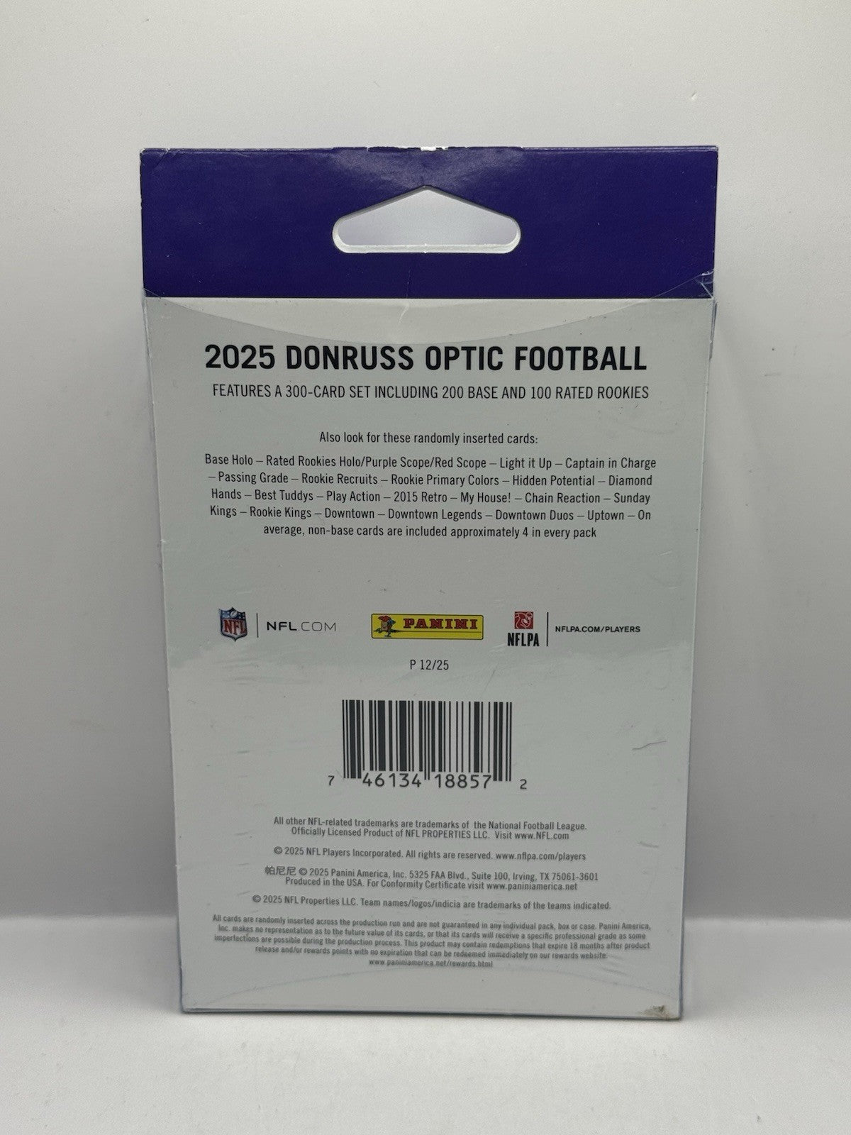 2025 Panini Donruss Optic Football Hanger Box - Sealed - Search for Downtown!