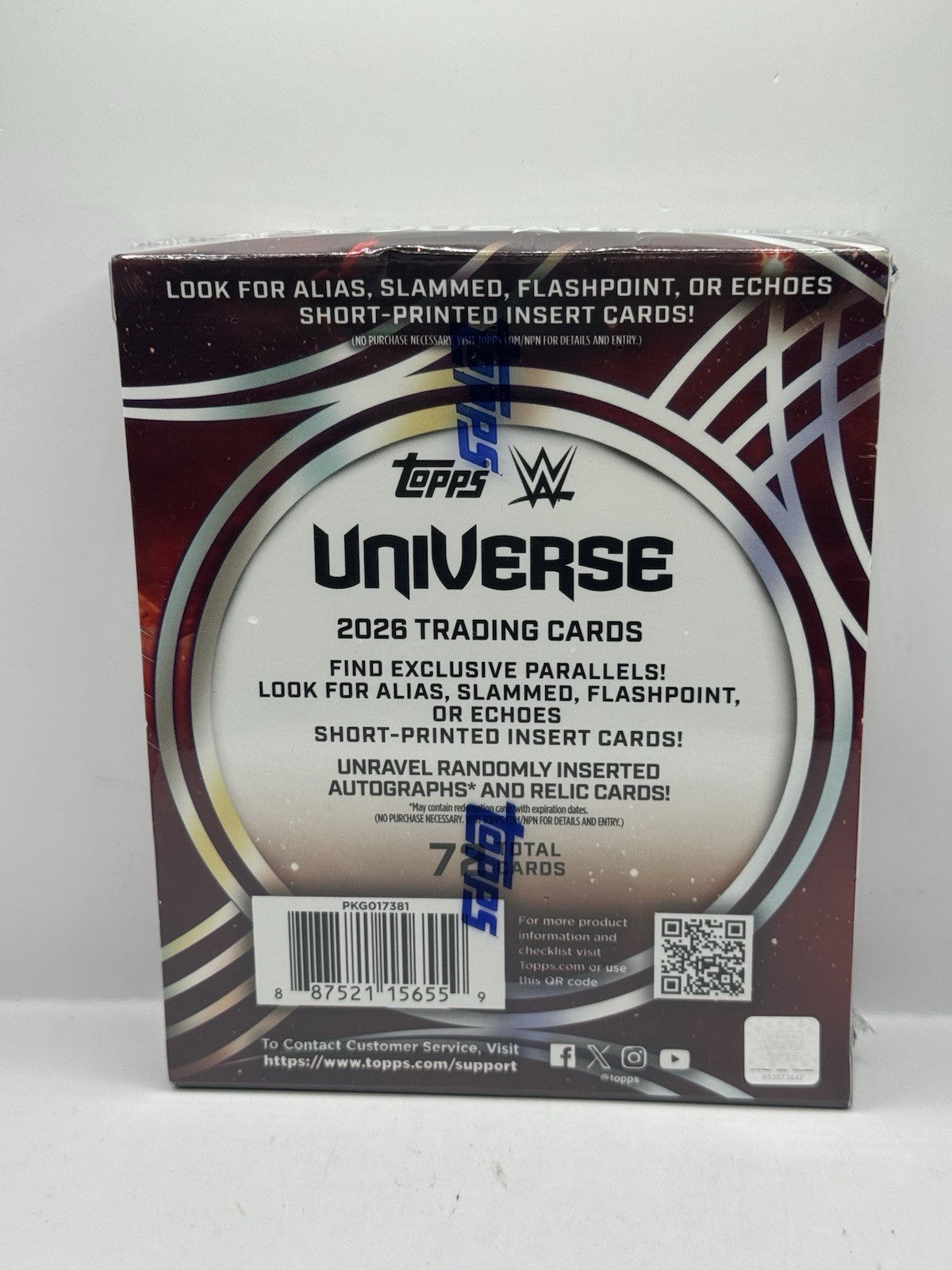 2026 Topps Universe Wrestling Mega Box - Factory Sealed