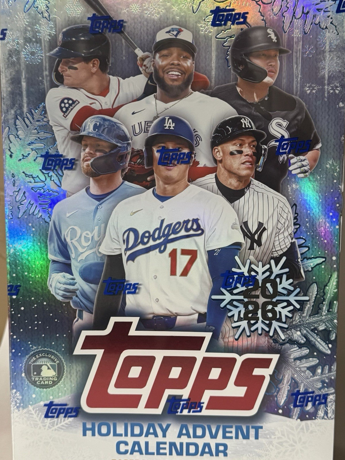 2026 Topps Holiday Baseball Advent Countdown Calendar - Sealed