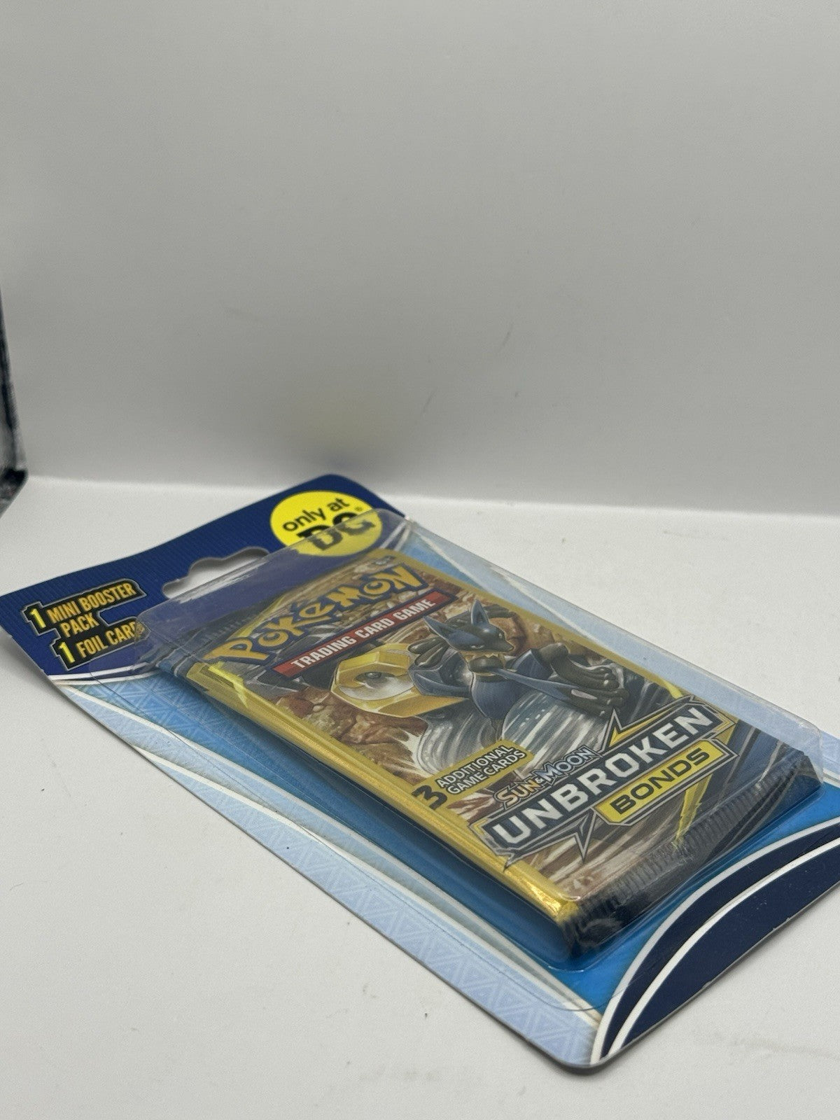 2022 Pokemon Sun & Moon Unbroken Bonds 1 Mini Booster Pack 1 Foil Card Sealed