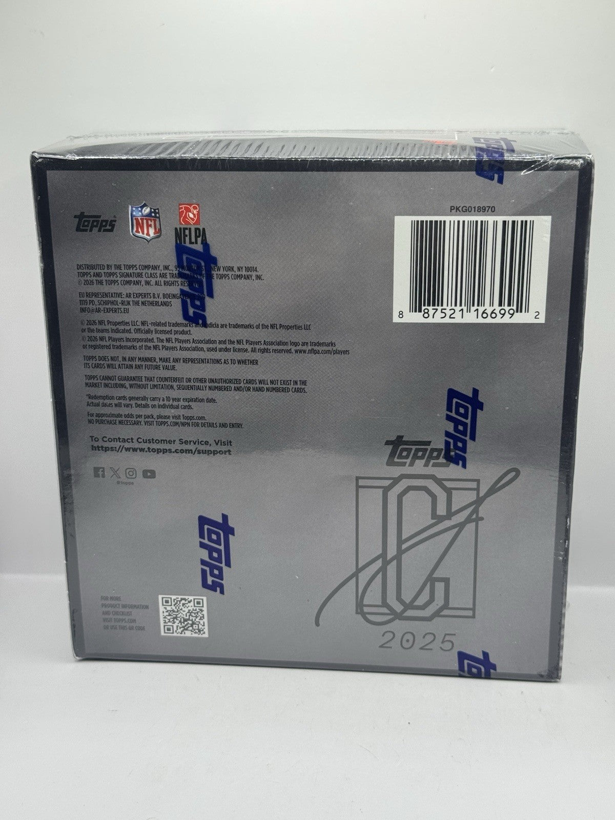 2025 Topps Signature Class Football Mega Box - Target - Factory Sealed