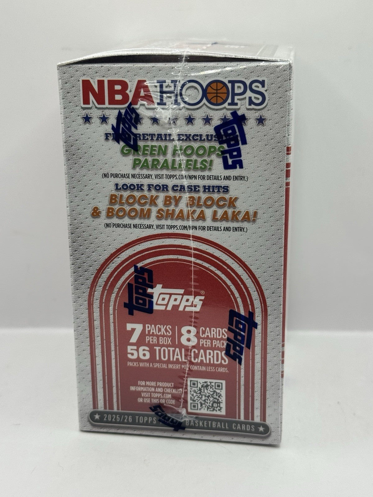 2025-26 Topps NBA Hoops Basketball Blaster Box - Factory Sealed