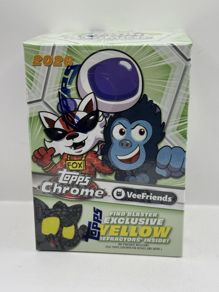 2026 Topps Chrome VeeFriends Blaster Box - Factory Sealed