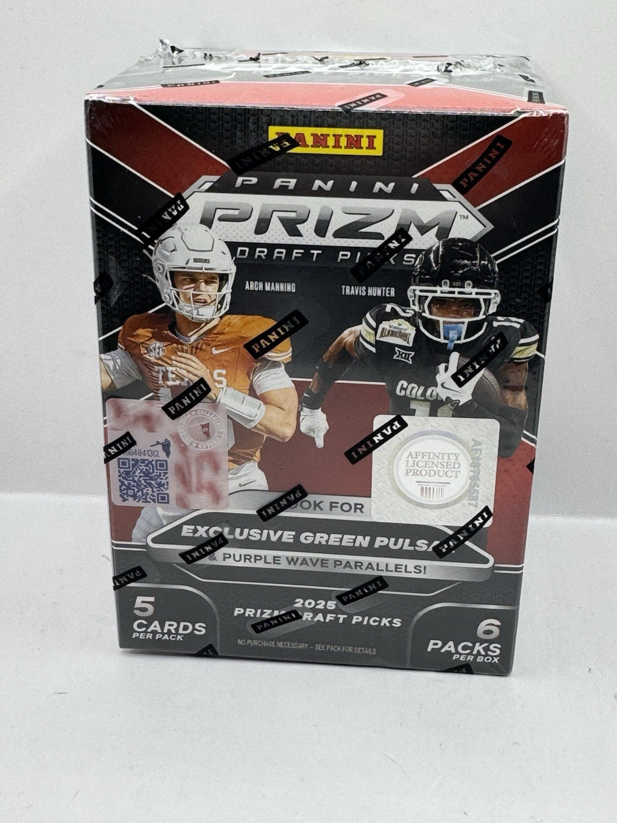 2025 Panini Prizm Draft Picks Football Blaster - Factory Sealed