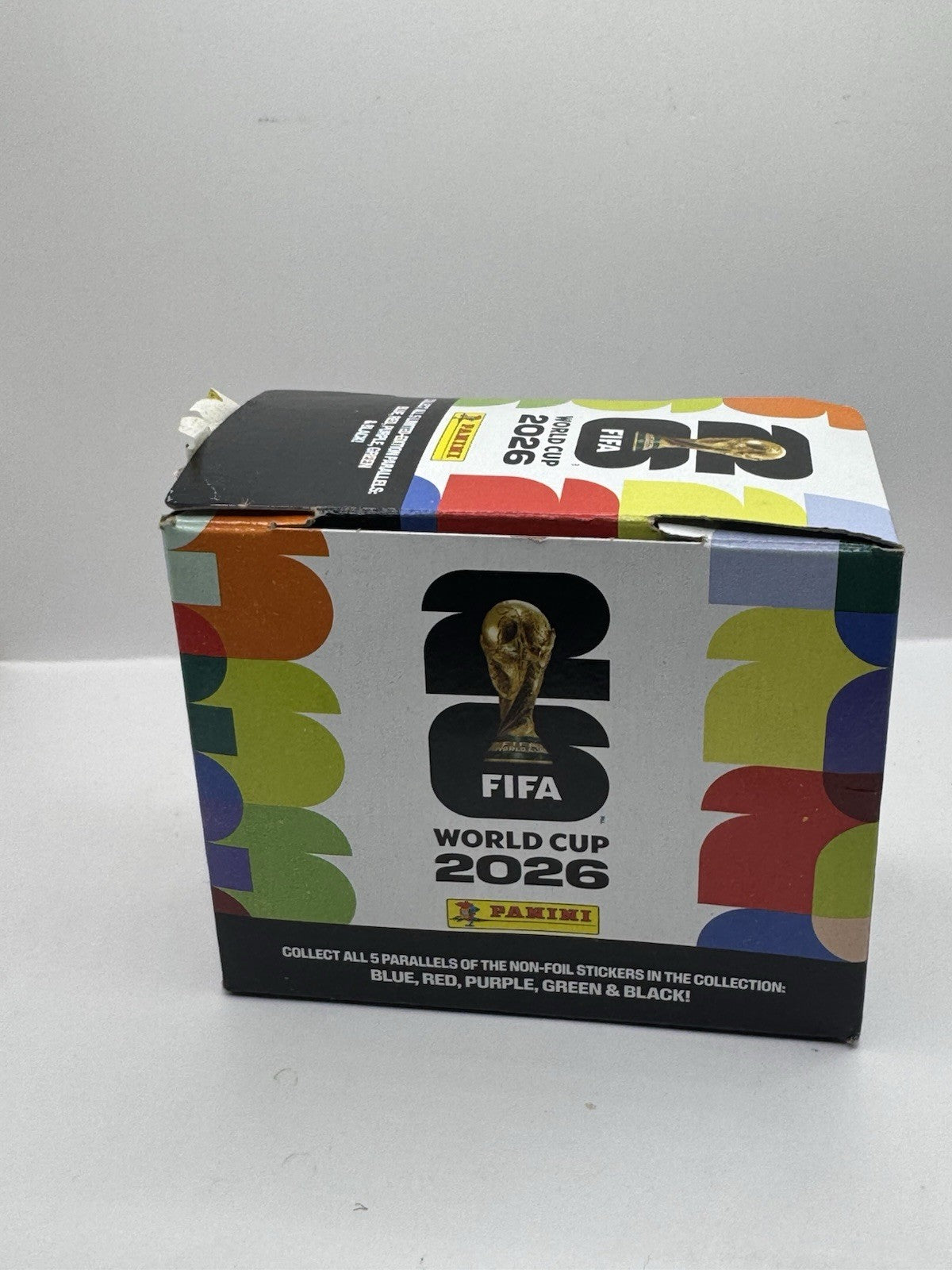 2026 Panini FIFA World Cup Album Sticker Box - 25 Packs - See Details