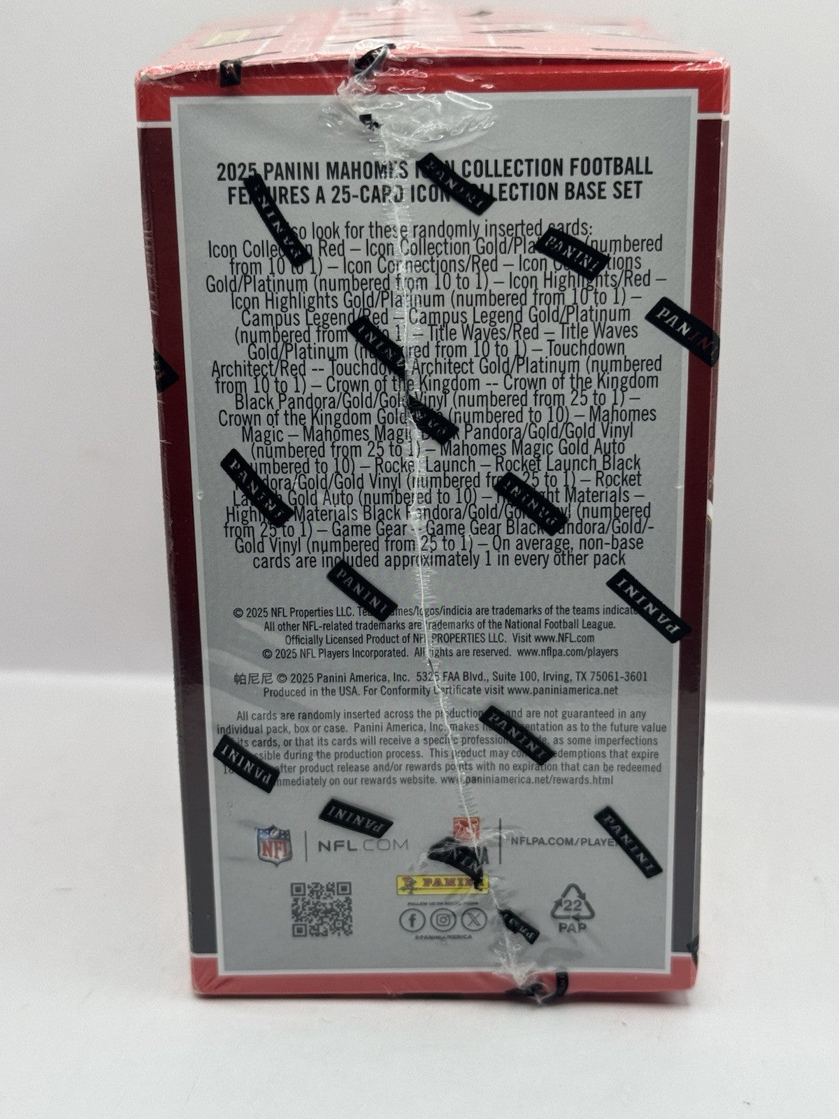 2025 Panini Mahomes Icon Collection Football Blaster Box - Factory Sealed