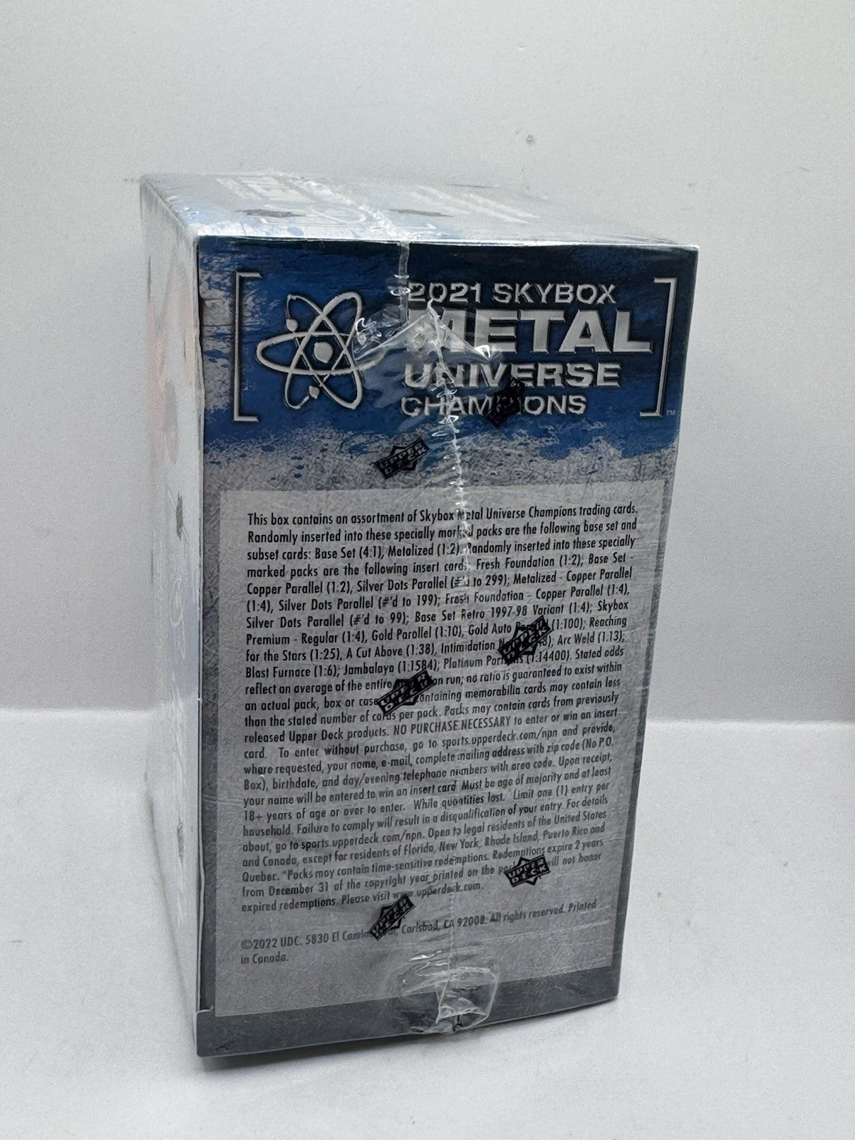 2021 Skybox Metal Universe Champions Blaster Box - Sealed