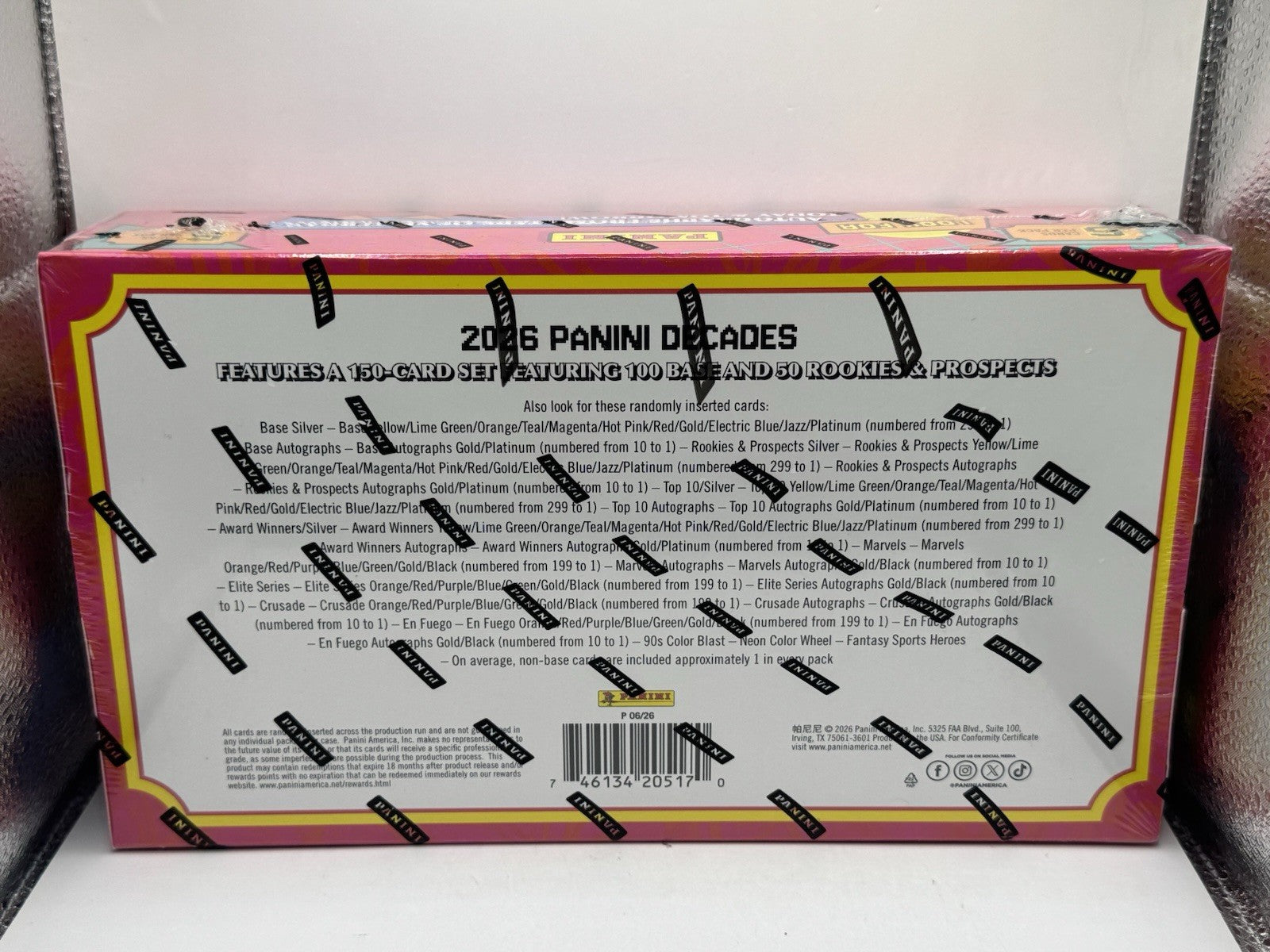 2026 Panini Multi-Sport Decades 90's Debut Edition Box - Factory Sealed