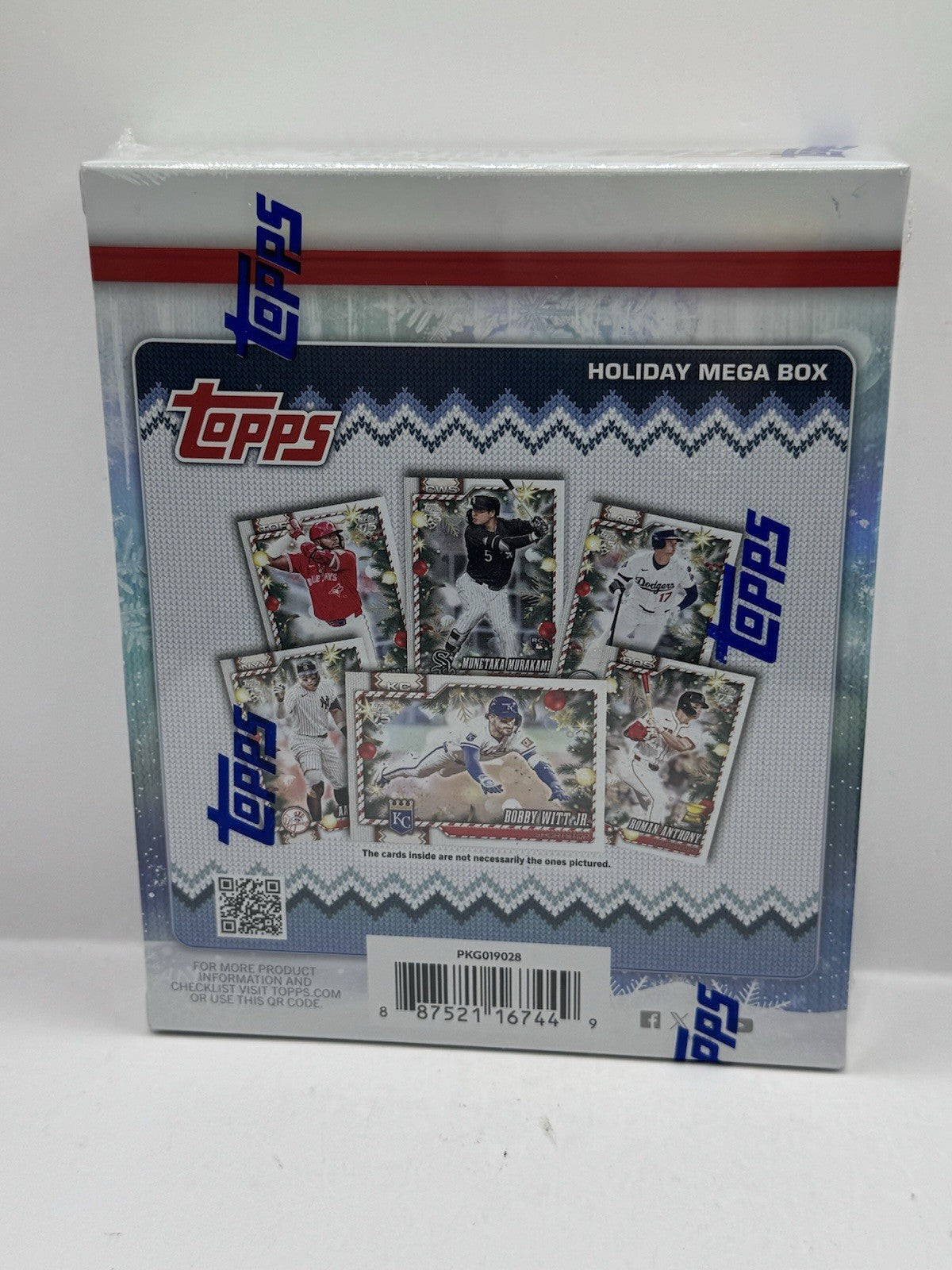2026 Topps Holiday Baseball Mega Box - Factory Sealed