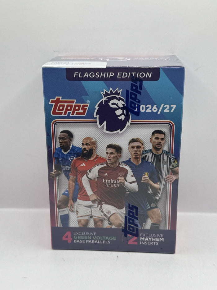 2026-27 Topps Premier League Soccer Flagship Edition Blaster Box -Factory Sealed