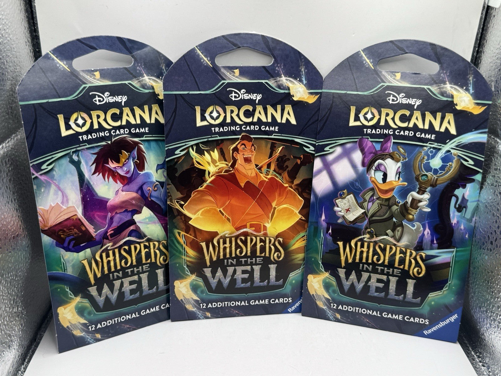 2025 Disney Lorcana TCG Whispers in the Well Lot of 3 Booster Packs