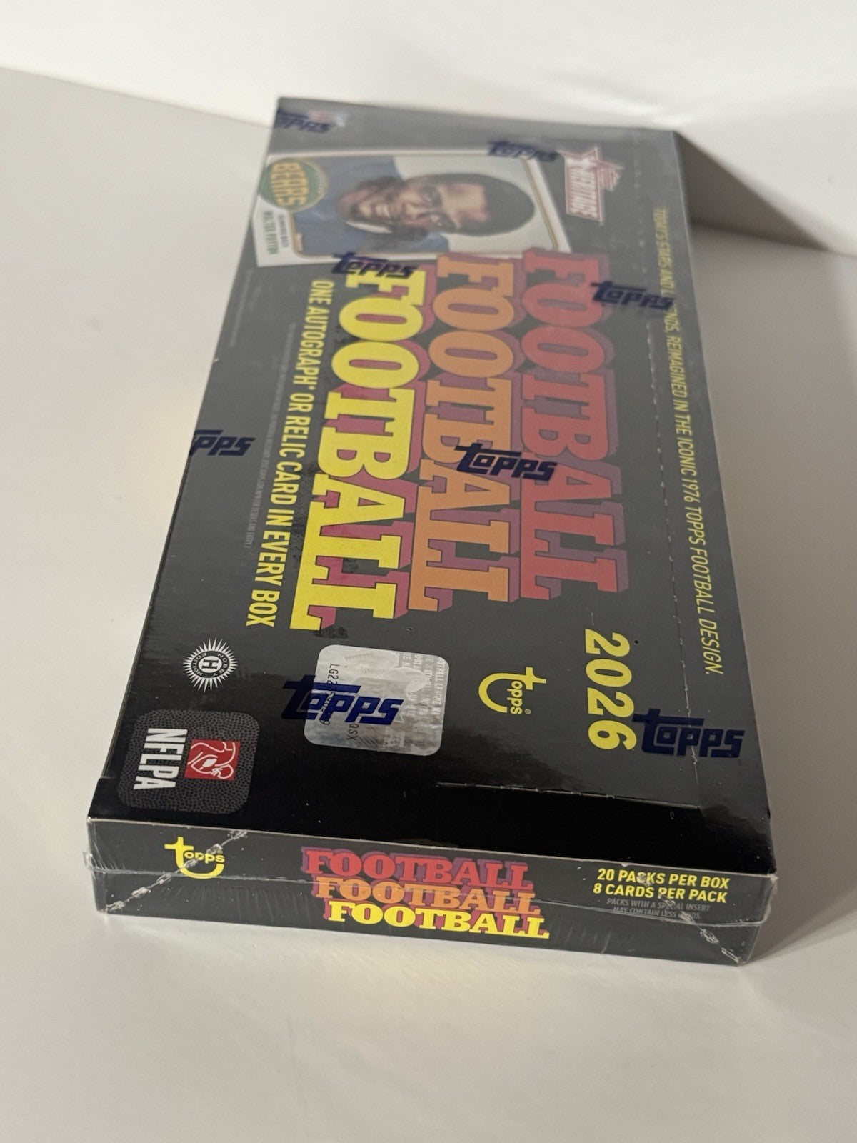 2026 Topps Heritage Football Hobby Box - Factory Sealed