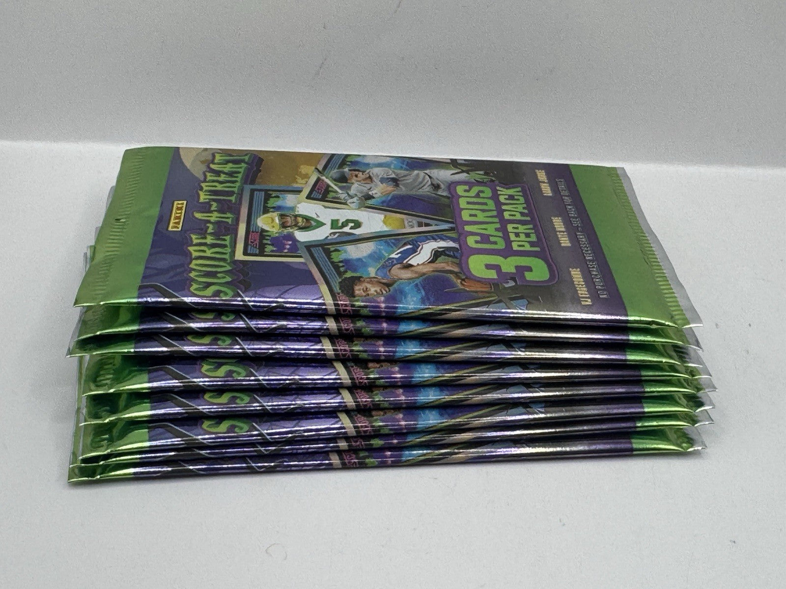 2026 Panini Score-A-Treat 3 Card Pack - Sealed - Lot of 8 Packs