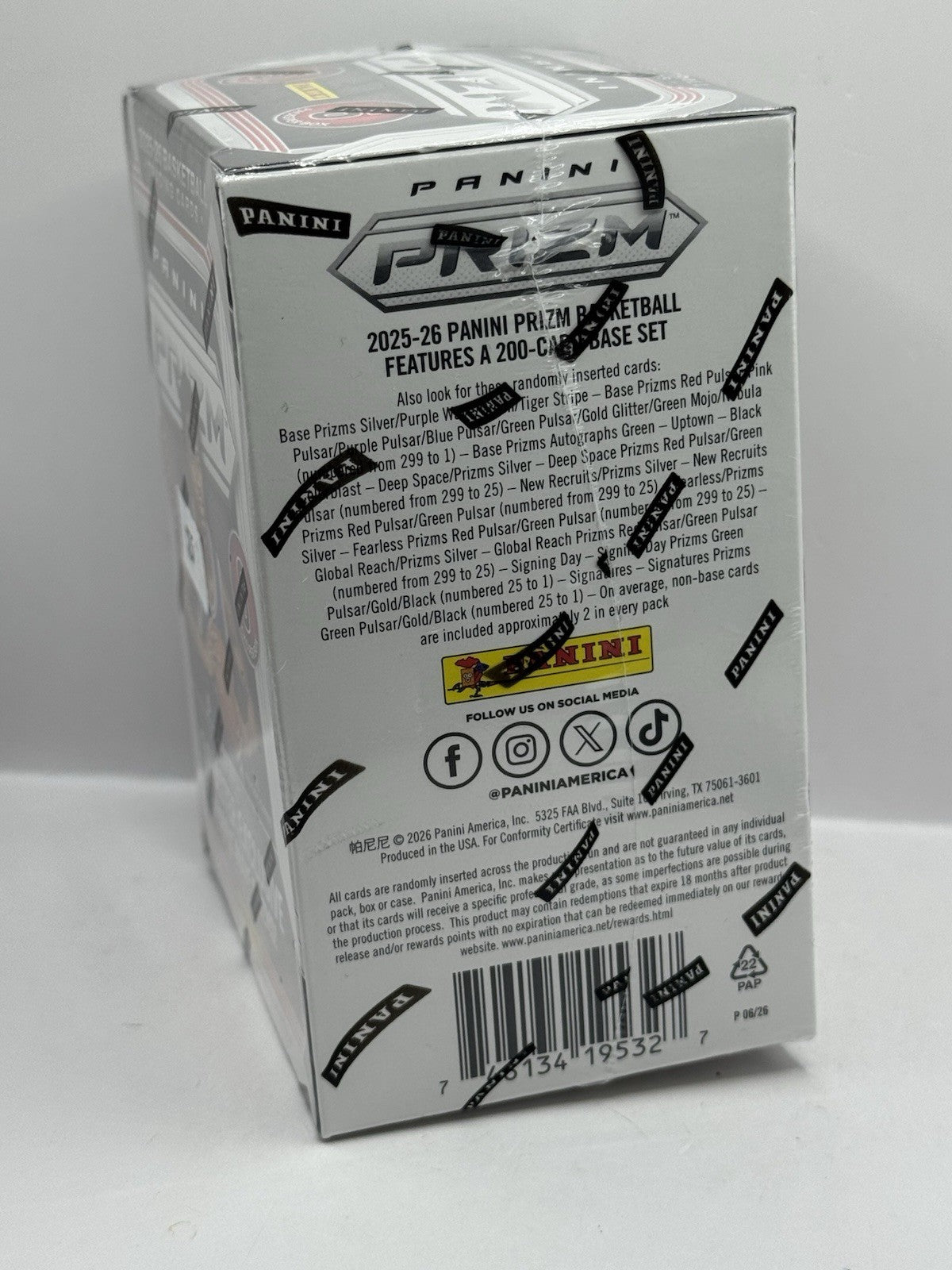 2025-26 Panini Prizm Basketball Blaster Box - Factory Sealed