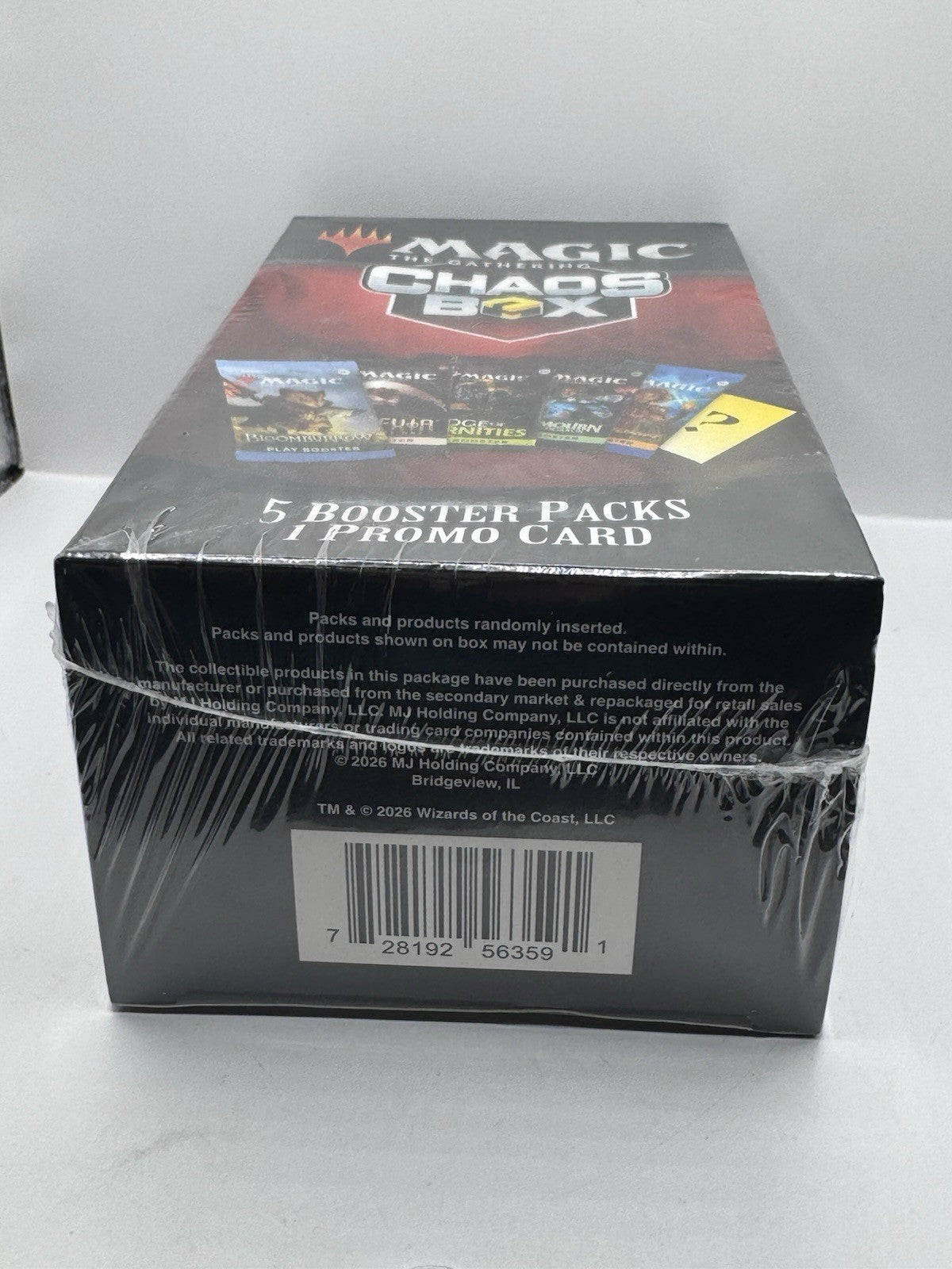 Magic The Gathering Chaos Box - Sealed - 5 Booster Packs + 1 Promo Card