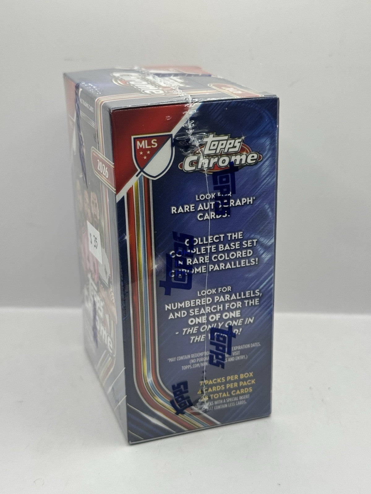 2026 Topps Chrome MLS Soccer Blaster Box - Factory Sealed - Find Messi