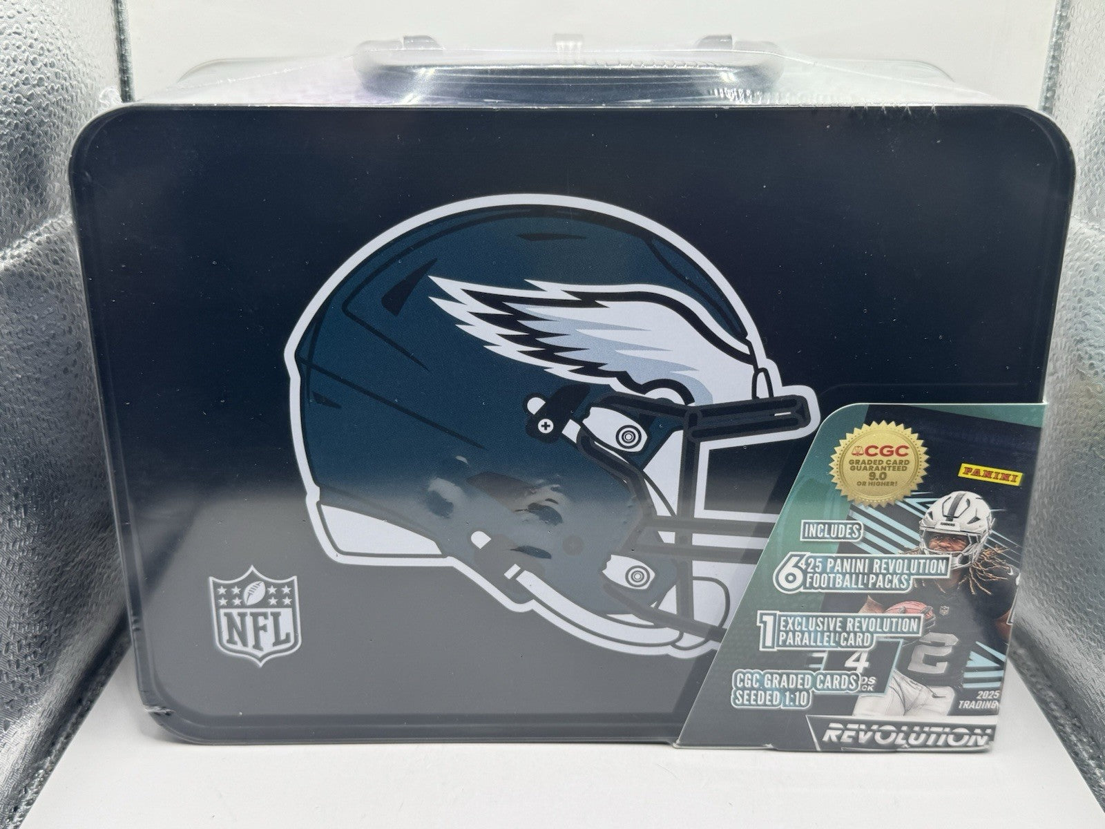 2025 Panini Lunchbox Tin Football - Jalen Hurts - Factory Sealed
