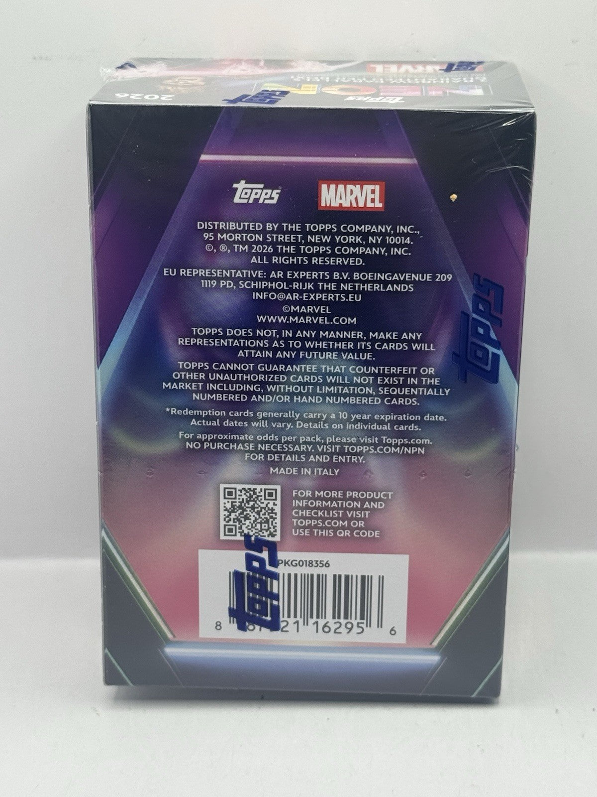 2026 Topps Marvel Neon Blaster Box - Factory Sealed