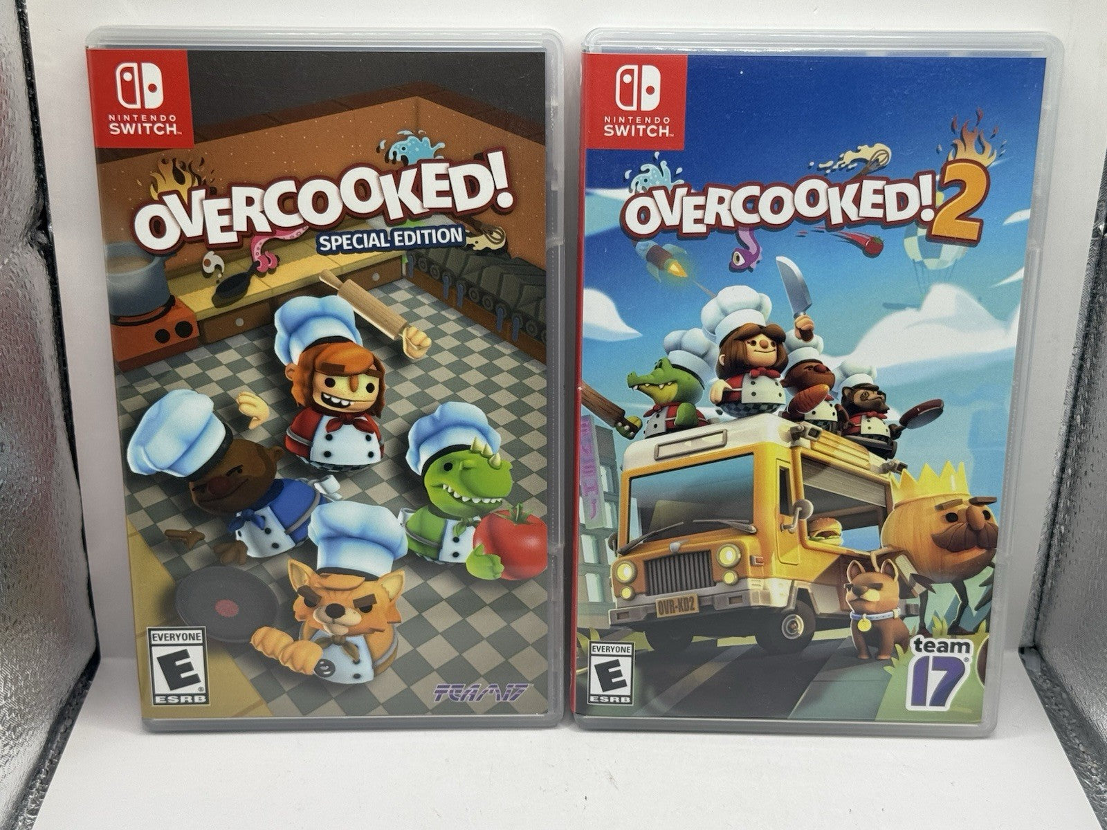 Overcooked! Special Edition & Overcooked! 2 Nintendo Switch Game Bundle