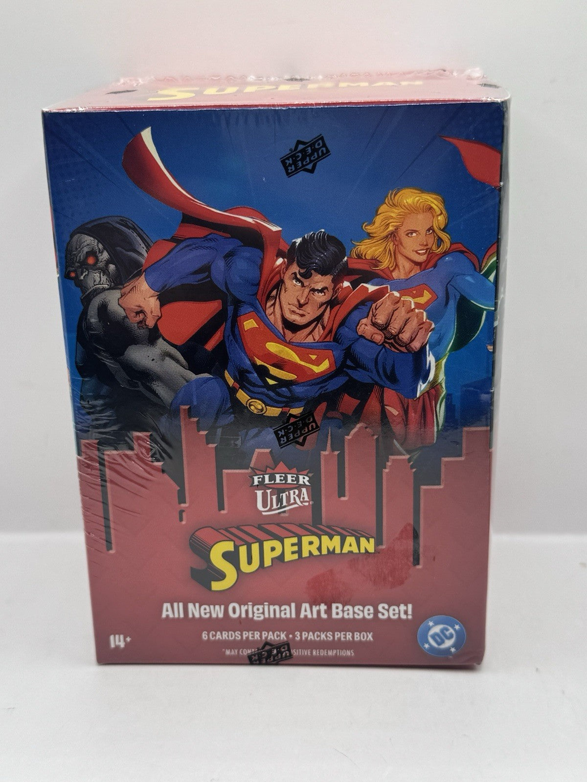 2026 Fleer Ultra Superman DC Blaster Box - Factory Sealed