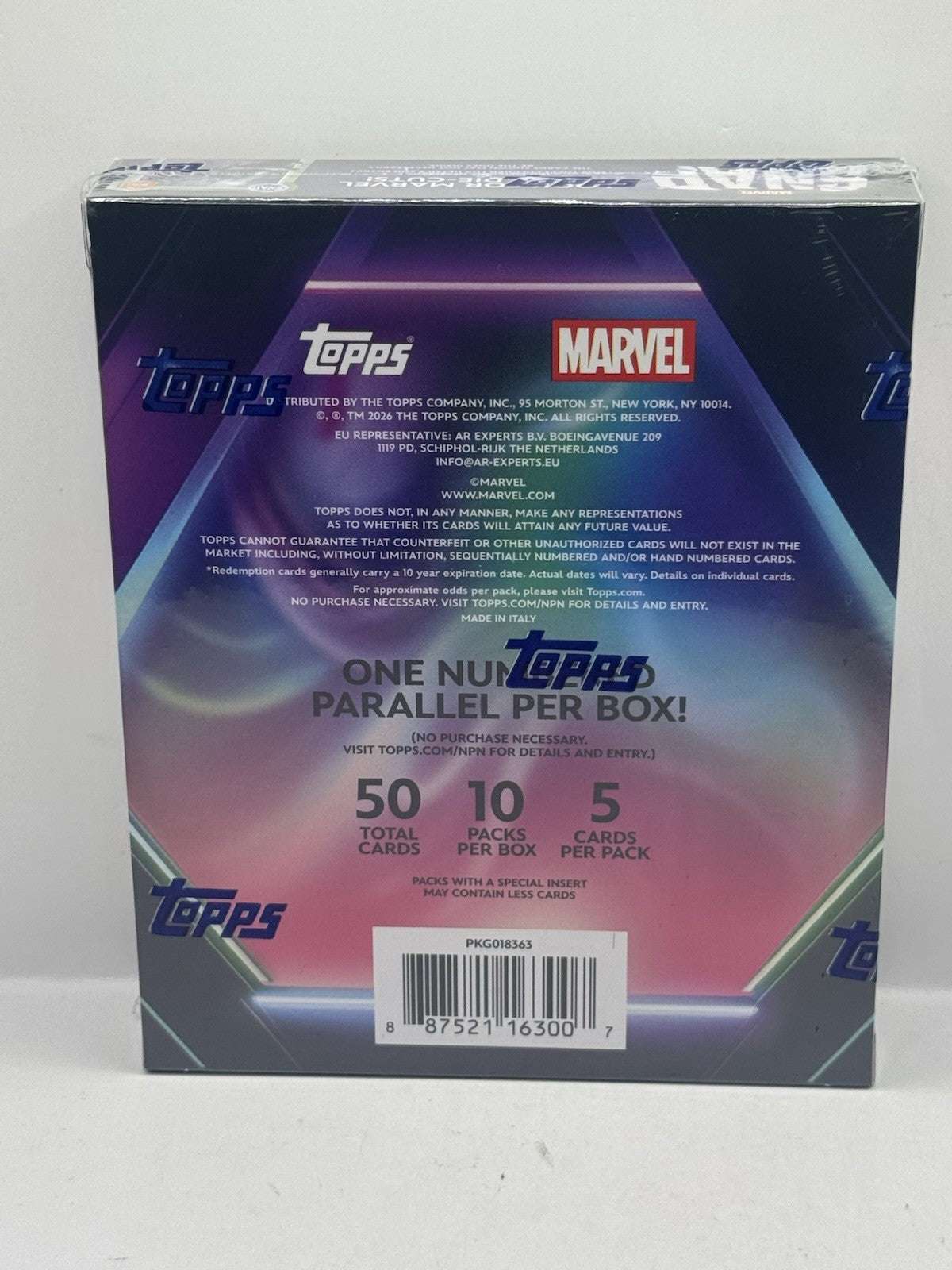 2026 Topps Marvel Neon Mega Box - Factory Sealed