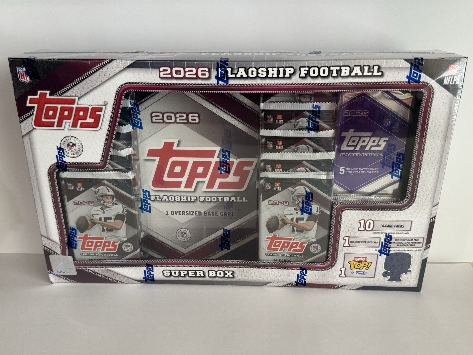 2026 Topps Flagship Football Super Box - Factory Sealed