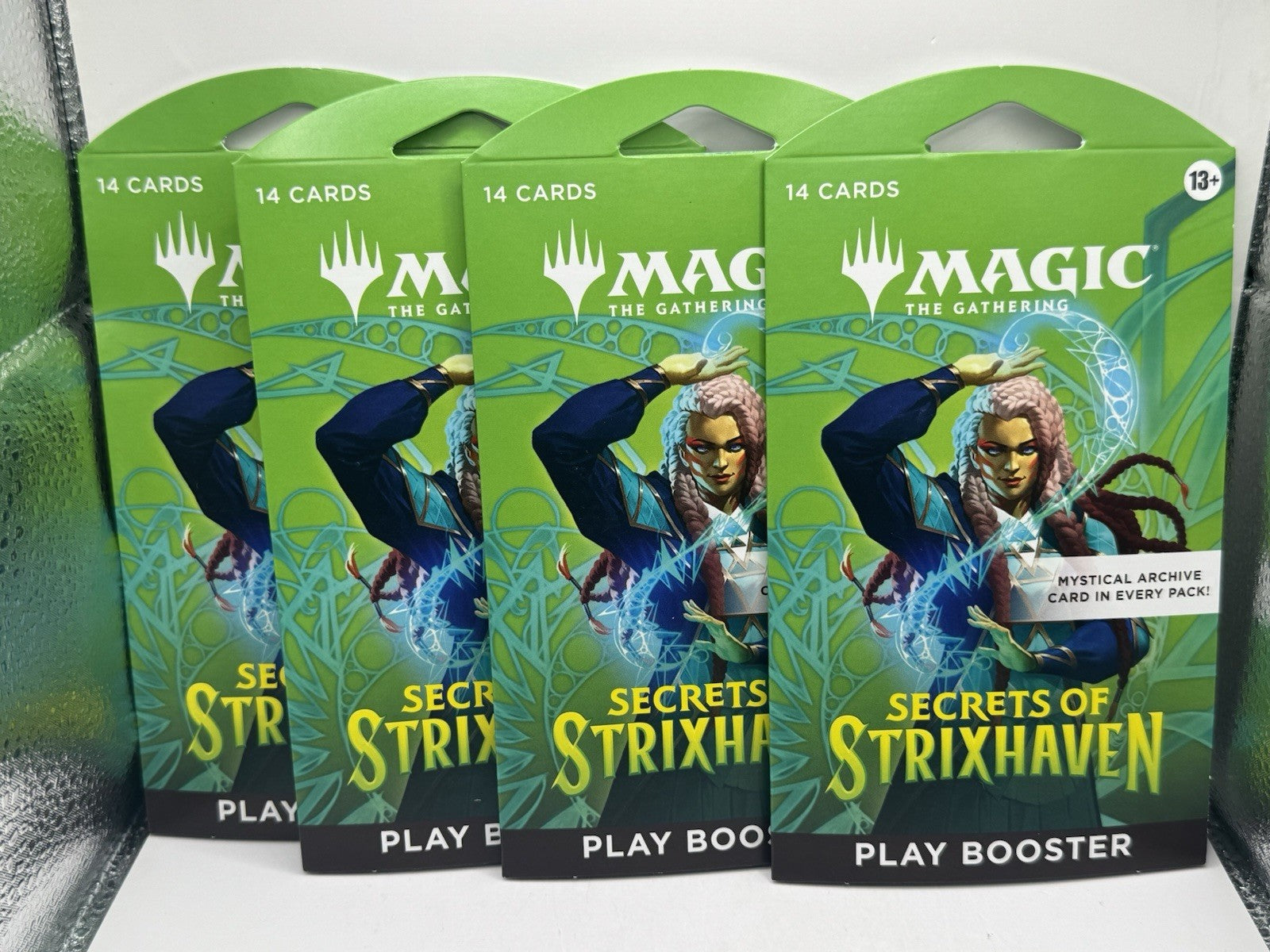 2026 Magic the Gathering Secrets of Strixhaven Play Booster Packs - Lot of 4