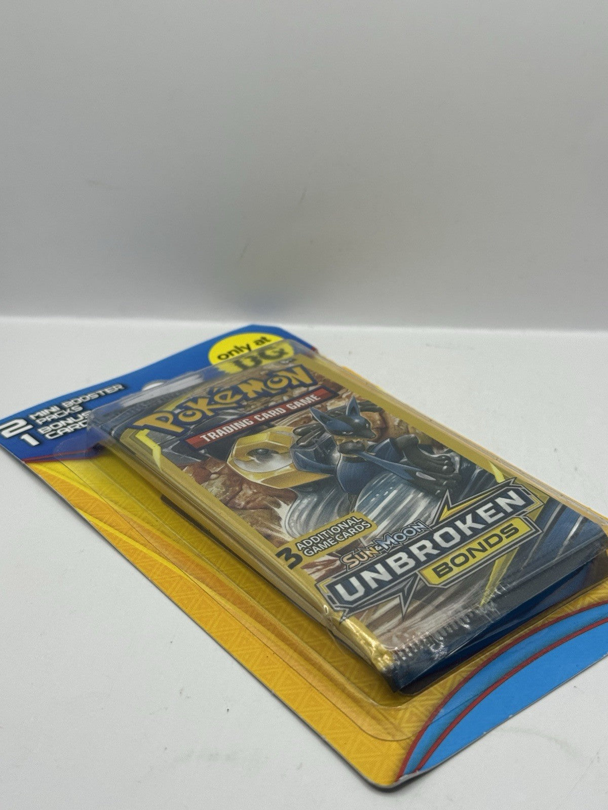 2021 Pokemon Sun & Moon Unbroken Bonds 2 Mini Booster Packs 1 Bonus Card Sealed