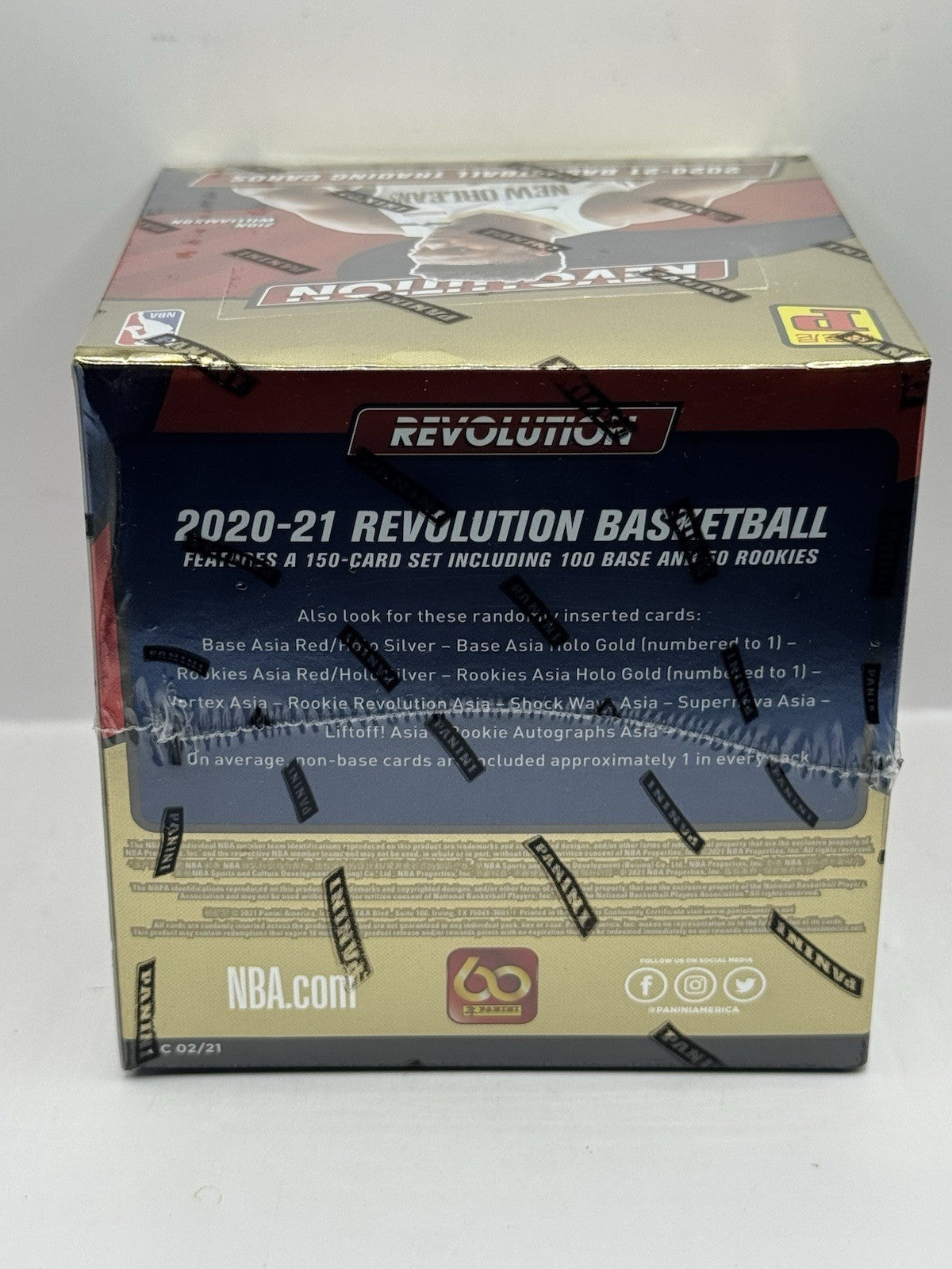 2020-21 Panini Revolution Tmall Basketball Hobby Box - Factory Sealed