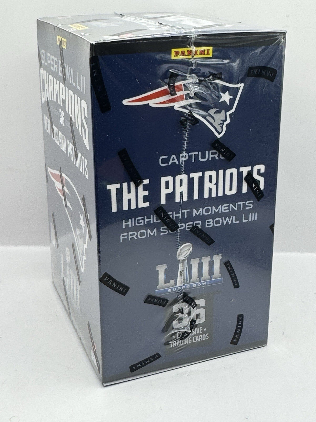 2019 Panini Super Bowl LIII Champions New England Patriots Blaster Box - Sealed
