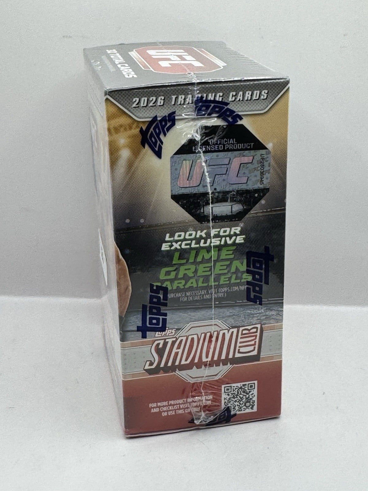 2026 Topps Stadium Club UFC Blaster Box - Factory Sealed - Look for Lime Green