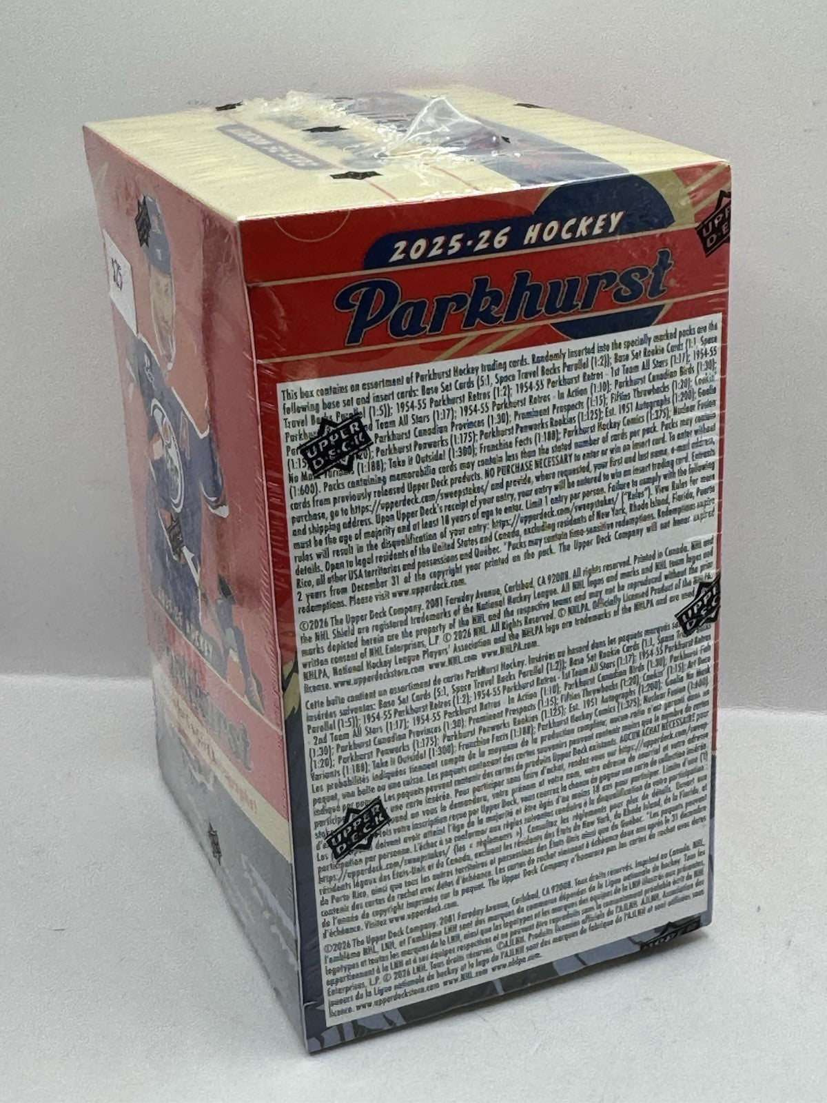 2025-26 Upper Deck Parkhurst Hockey Blaster Box - Factory Sealed