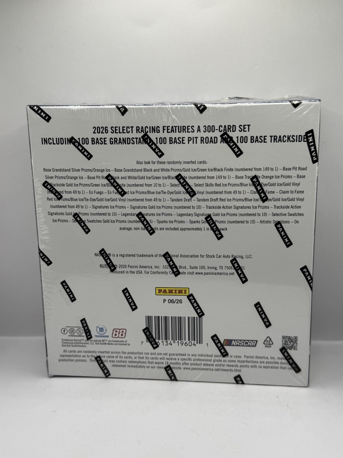 2026 Panini Select NASCAR Mega Box - Factory Sealed