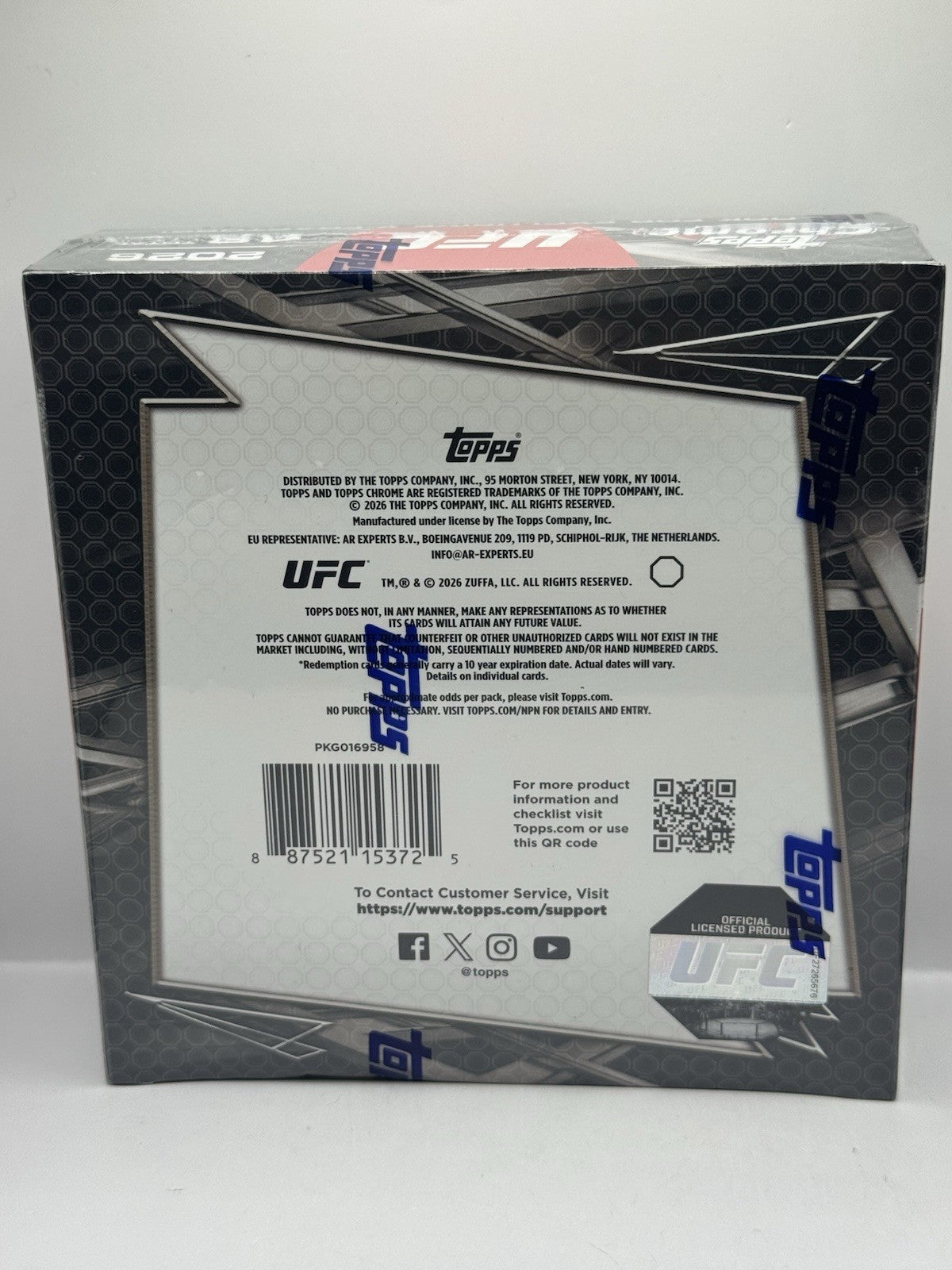 2026 Topps Chrome UFC Mega Box - Factory Sealed - Look for X-Fractors