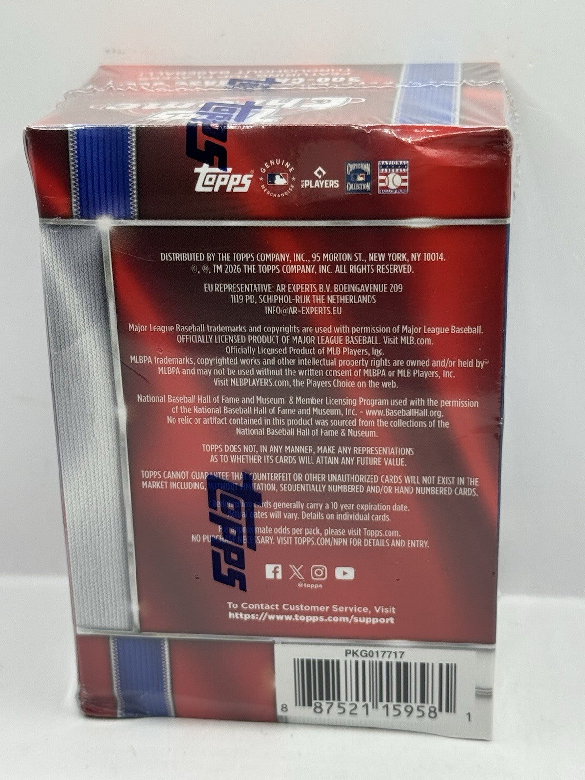 2026 Topps Chrome Baseball Blaster Box - Factory Sealed