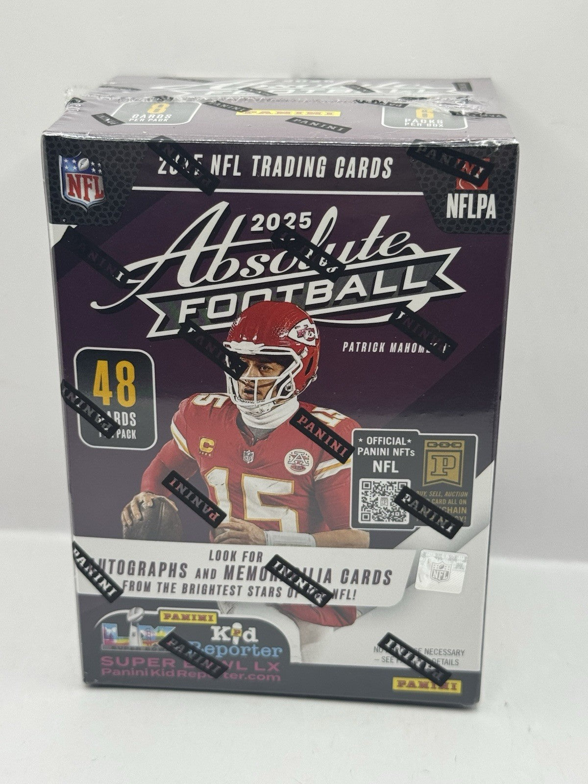 2025 Panini Absolute Football Blaster Box Purple - Factory Sealed - Chase Kaboom