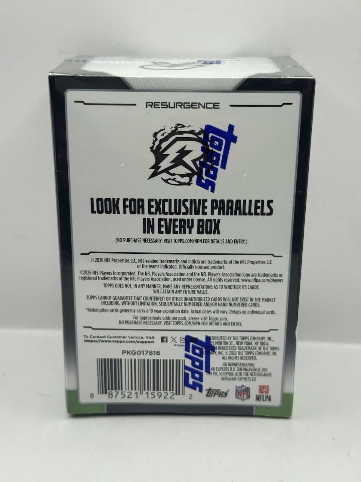 2025 Topps Resurgence Football Blaster Box - Factory Sealed