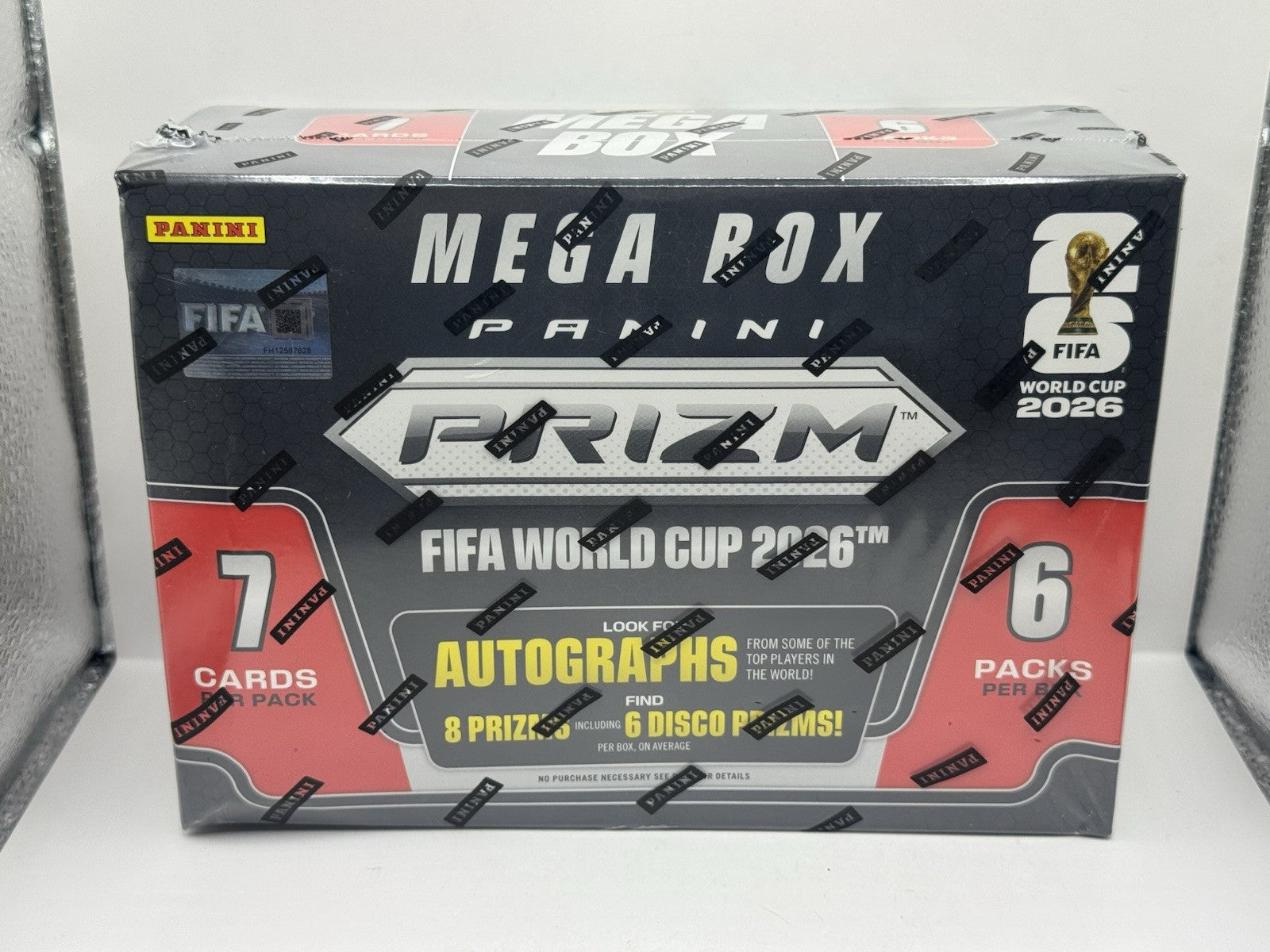 2026 Panini Prizm FIFA World Cup Soccer Mega Box - Target - Factory Sealed
