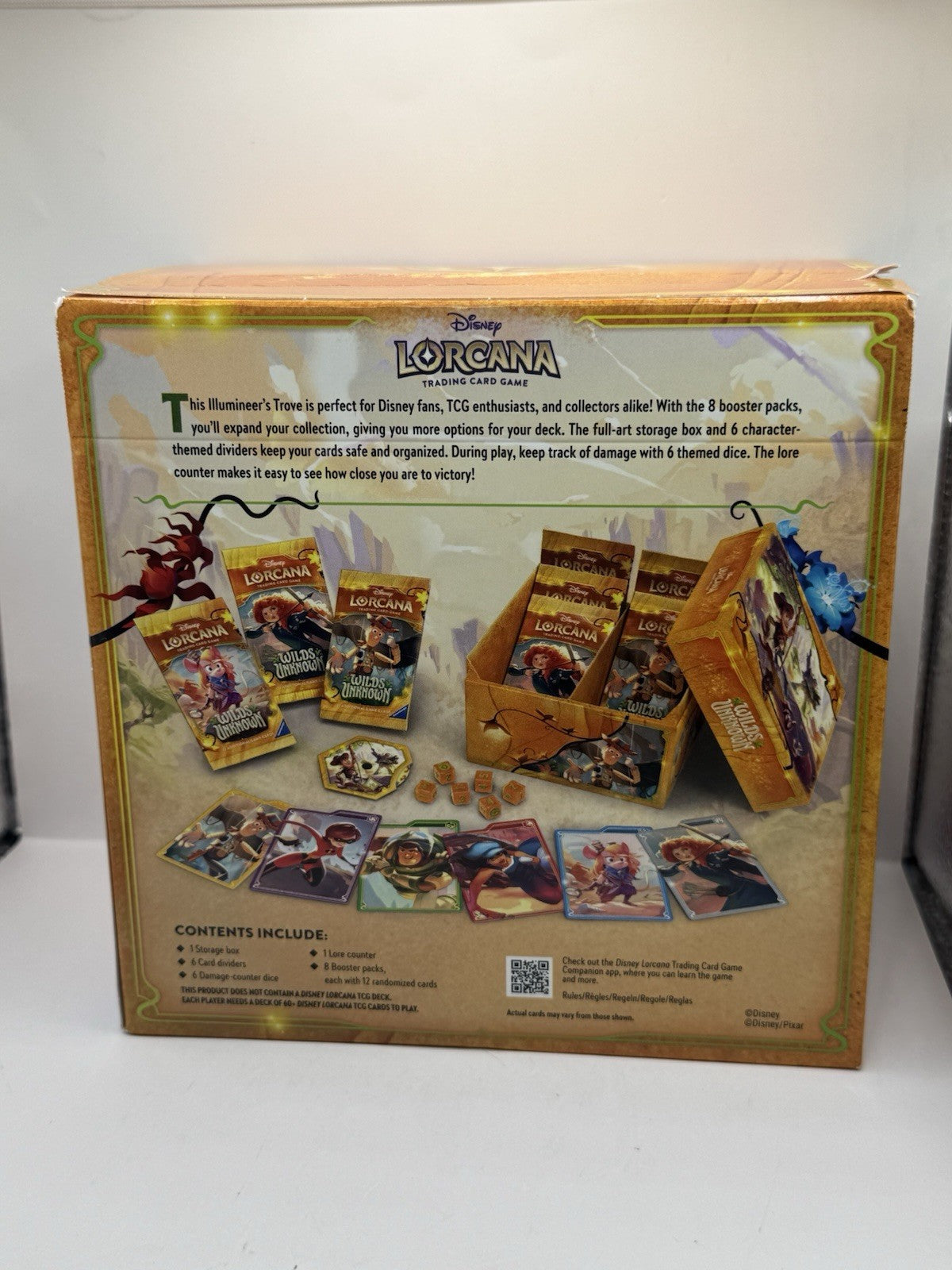 2026 Disney Lorcana TCG Wilds Unknown Illumineer's Trove Box - Sealed