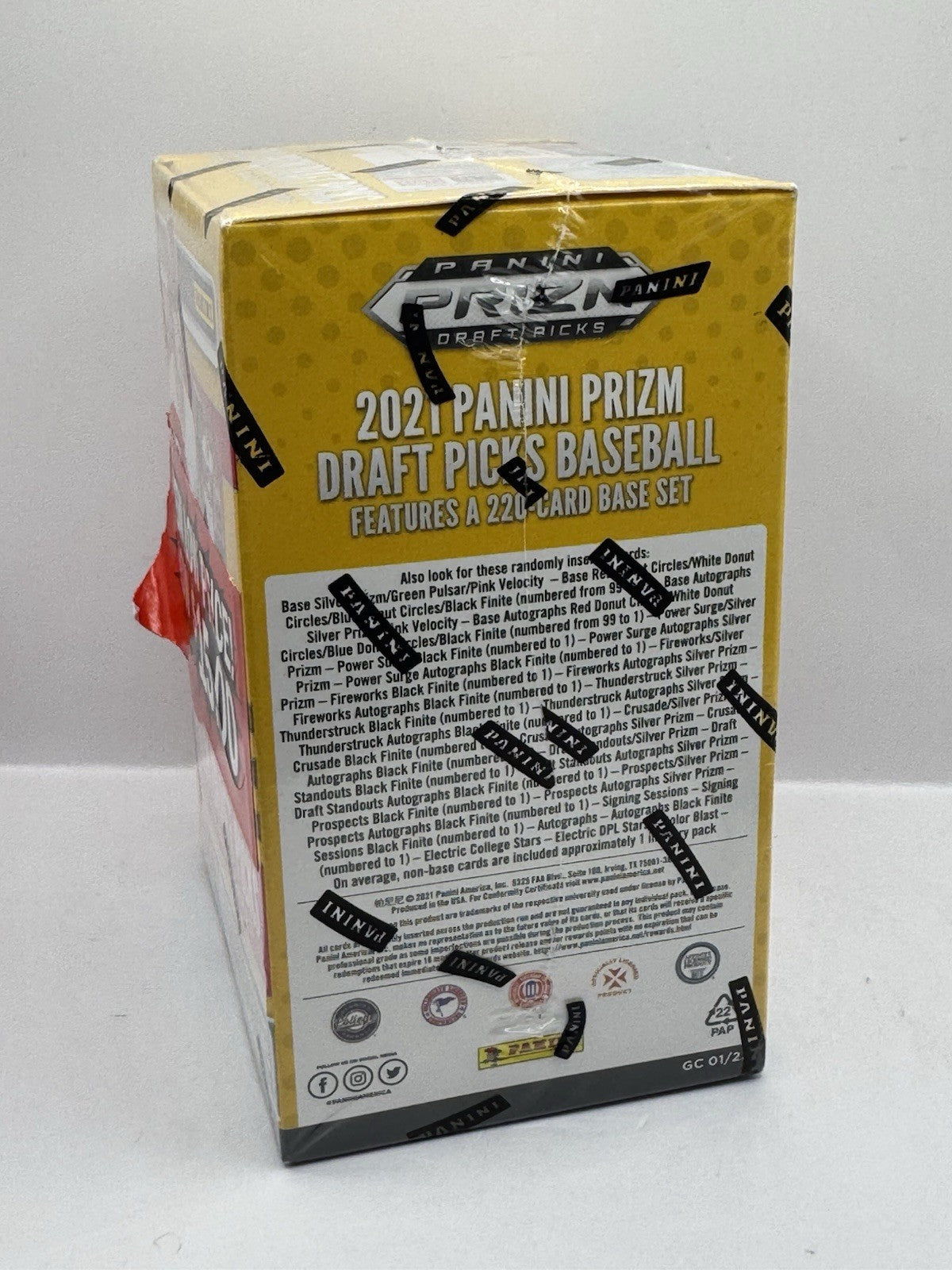 2021 Panini Prizm Draft Picks Baseball Blaster Box - Factory Sealed